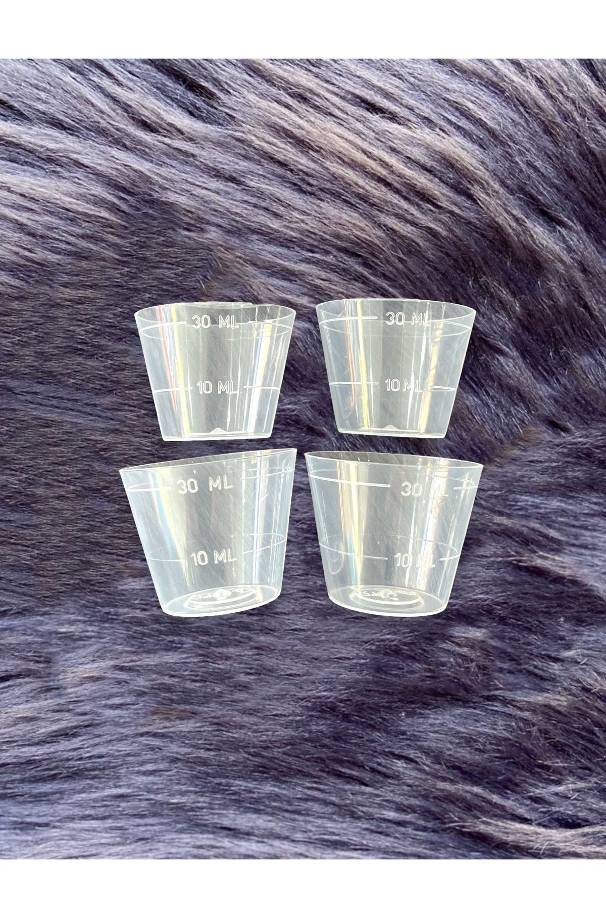 3 Adet Epoksi Reçine Plastik Döküm Kabı 30 ml , Epoksi Karıştırma Kabı Küçük Boy 30ml