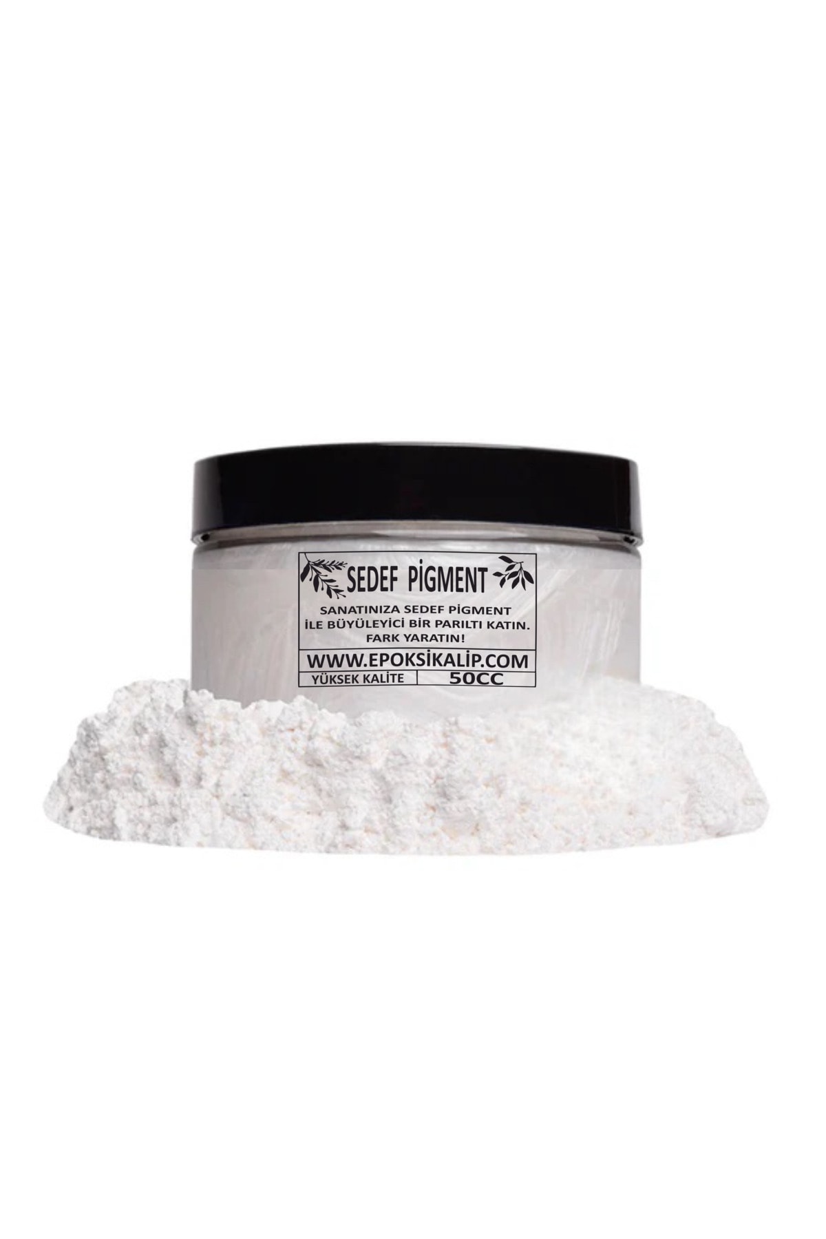 Beyaz Epoksi Pigment Renklendirici Boya 15gr ( Konsantre) , Epoksi Kalıp Pigment B18