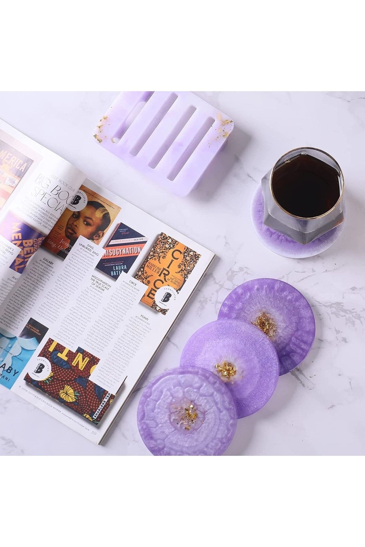 Epoksi Reçine 50gr Altın Yaldız Cam Aksesuar , Dekoratif Cam , Dekoratif Kırık Cam , Epoksi Aksesuar