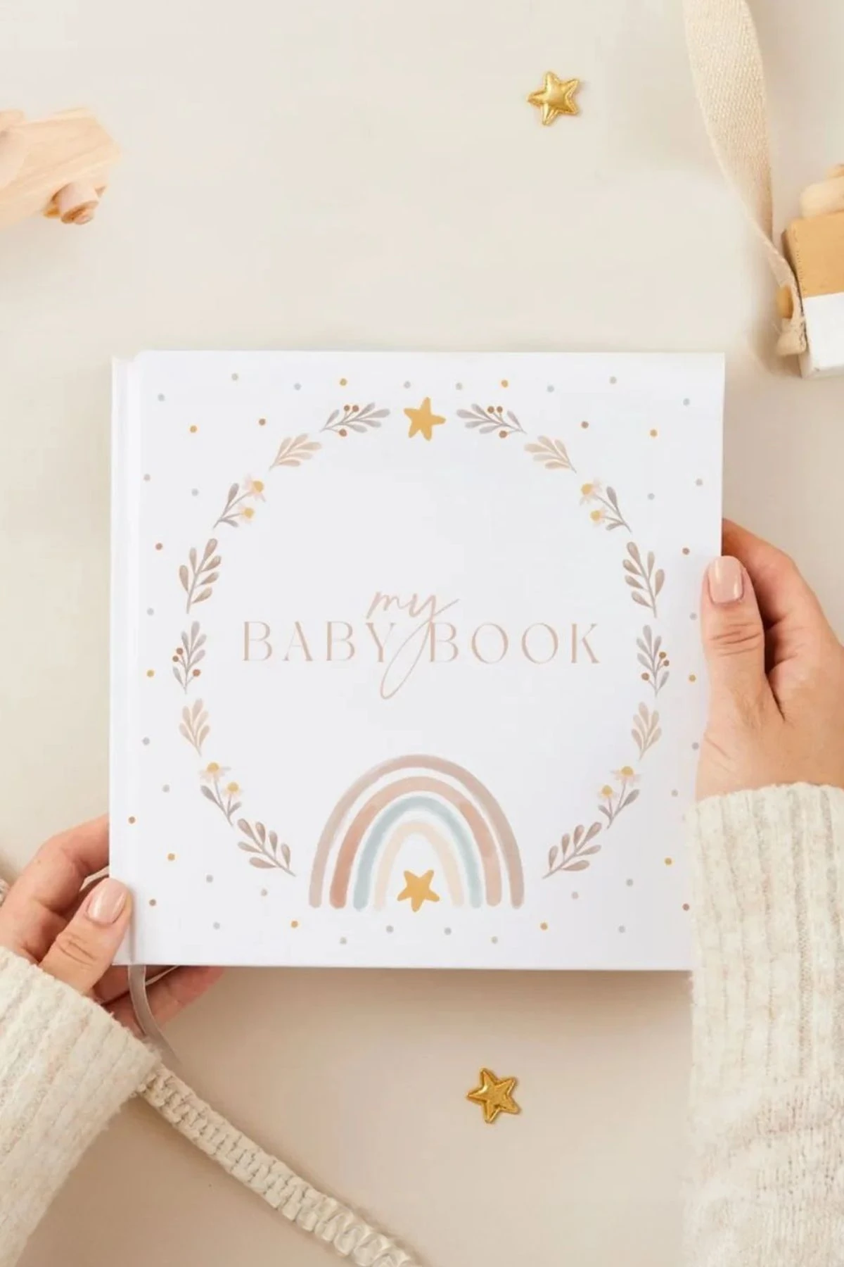 Bebek Günlüğü Anı Defteri 21cm x 21cm 50 Yaprak