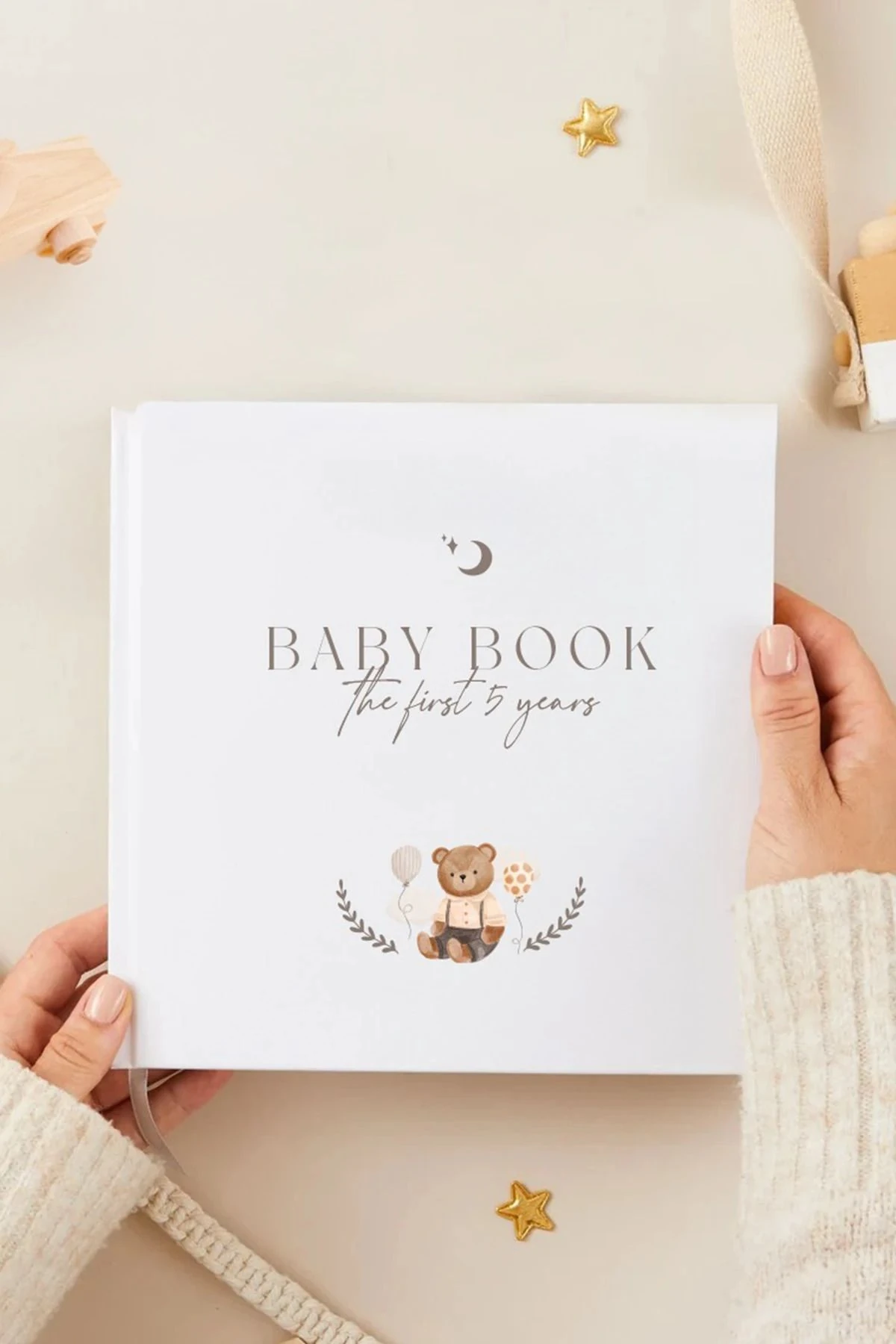 Bebek Günlüğü Anı Defteri 21cm x 21cm 50 Yaprak