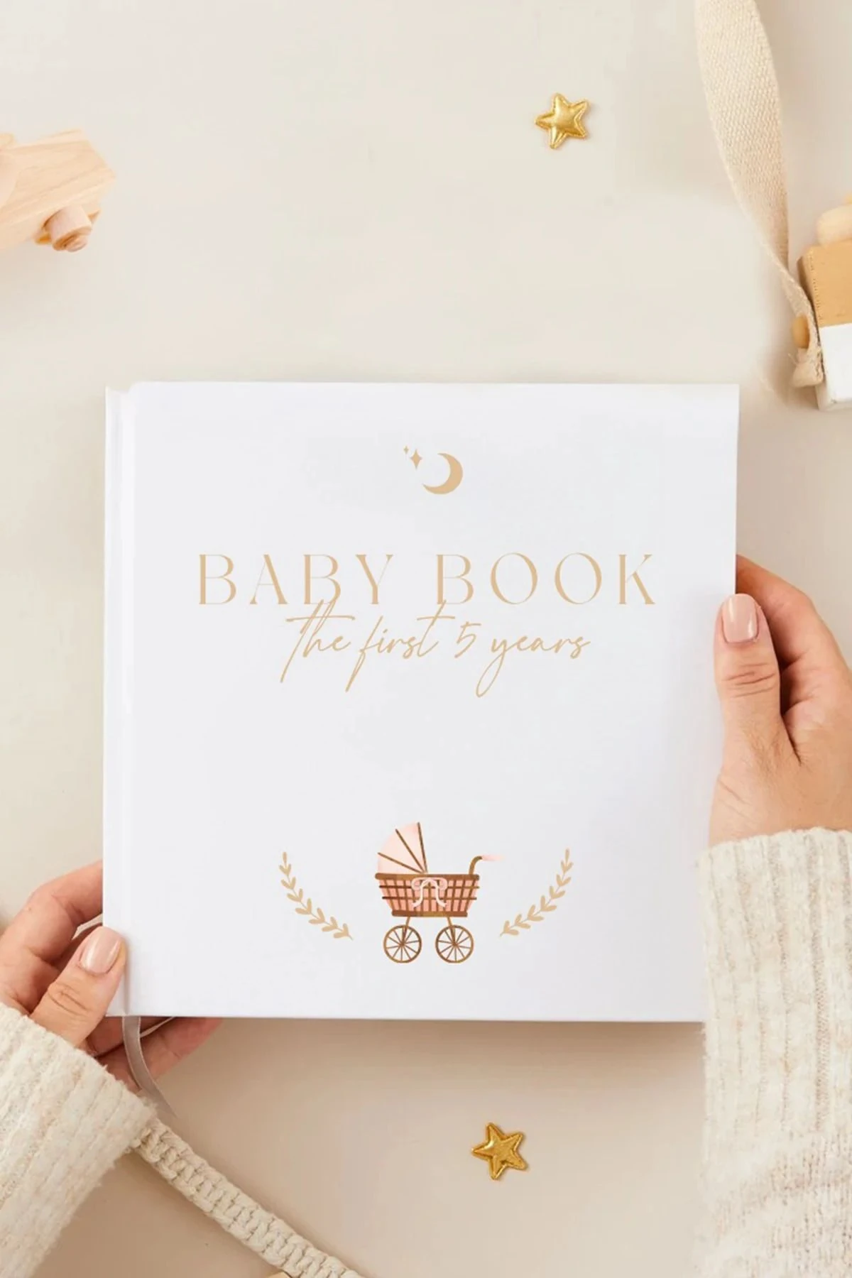 Bebek Günlüğü Anı Defteri 21cm x 21cm 50 Yaprak