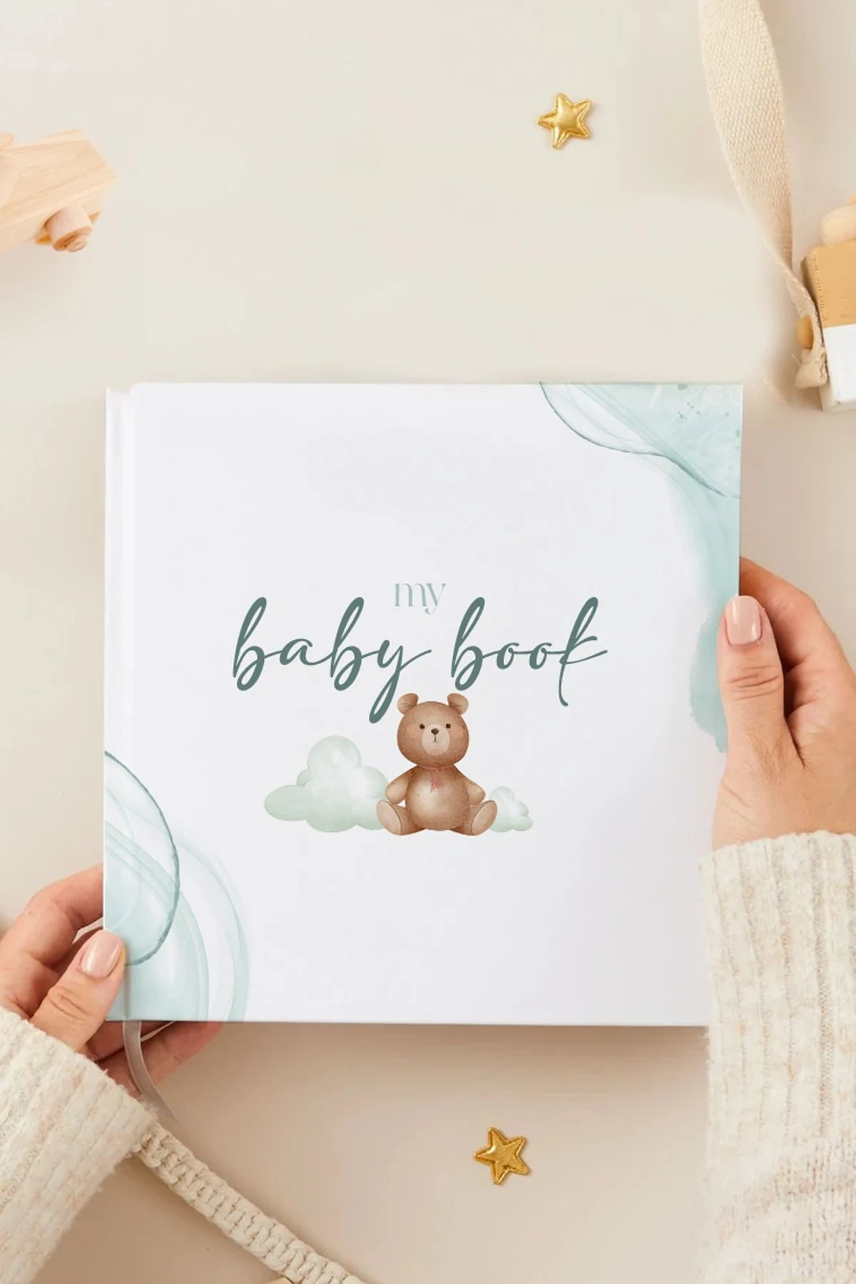 Bebek Günlüğü Anı Defteri 21cm x 21cm 50 Yaprak