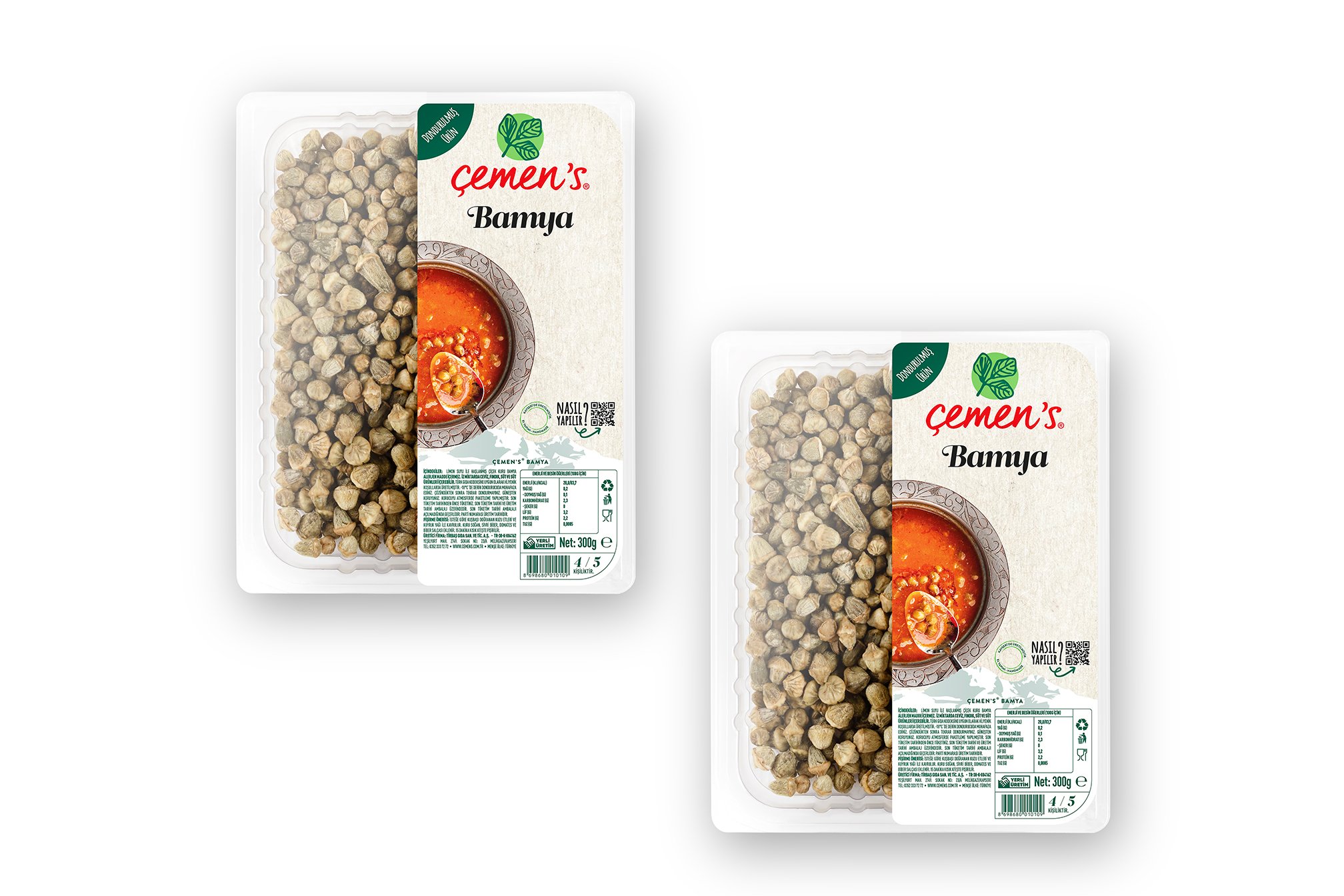Donuk Bamya 300 Gr