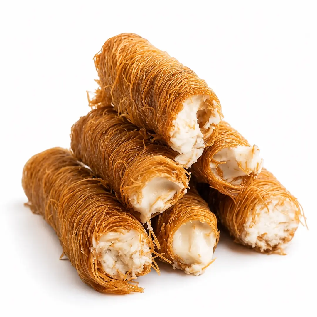 Fındık Ezmeli Kadayıf Sarma