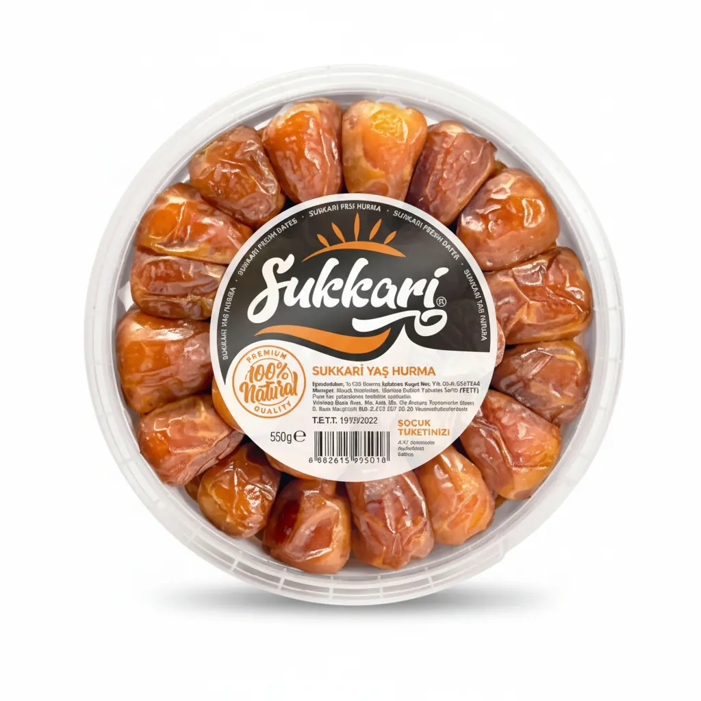 Sukkari Yaş Hurma (500GR Paket)