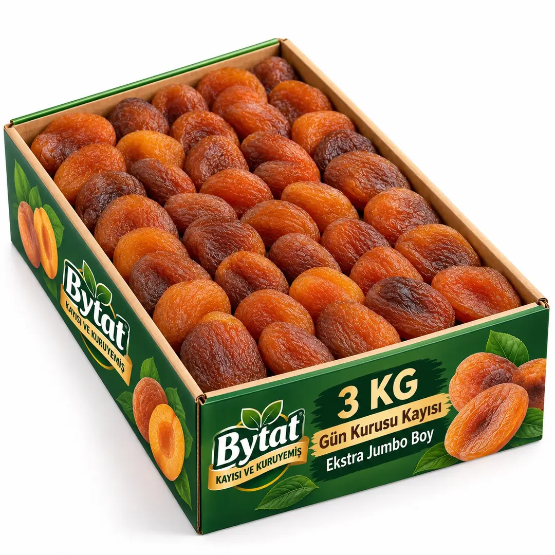 Gün Kurusu Kayısı Ekstra Jumbo Boy (3 KG)