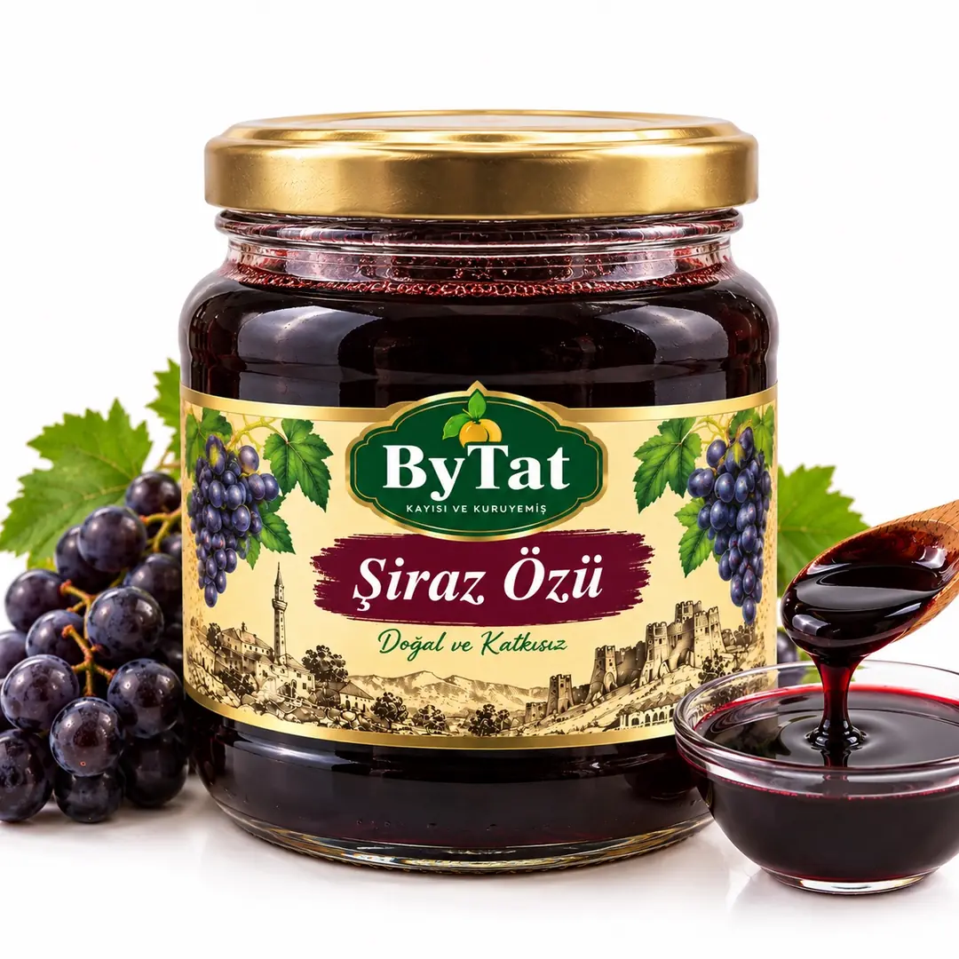 Malatya Arapgir Şiraz Üzüm Özü Organik Ev Yapımı (450gr)