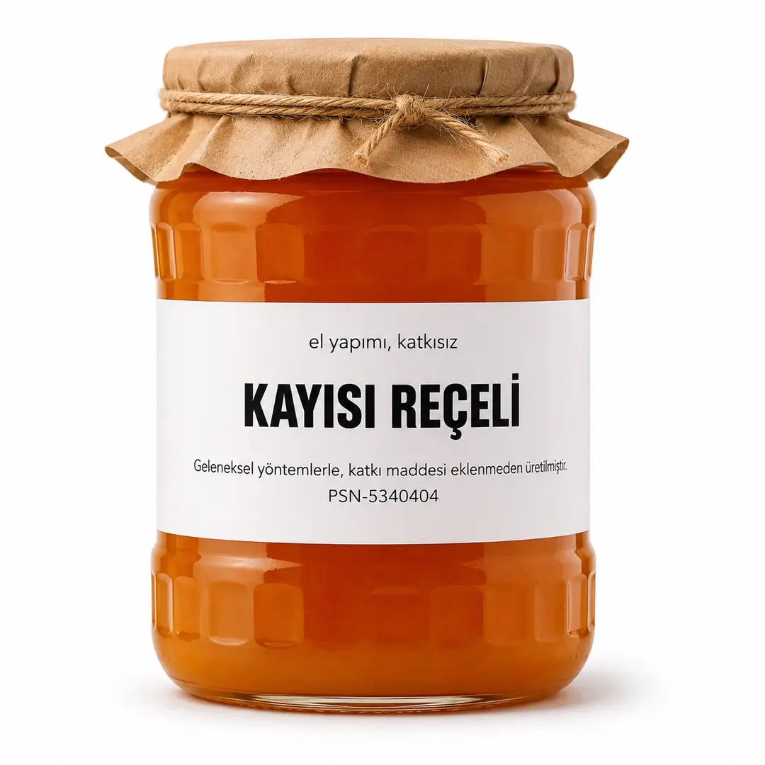 Kayısı Reçeli %100 Doğal (1KG)