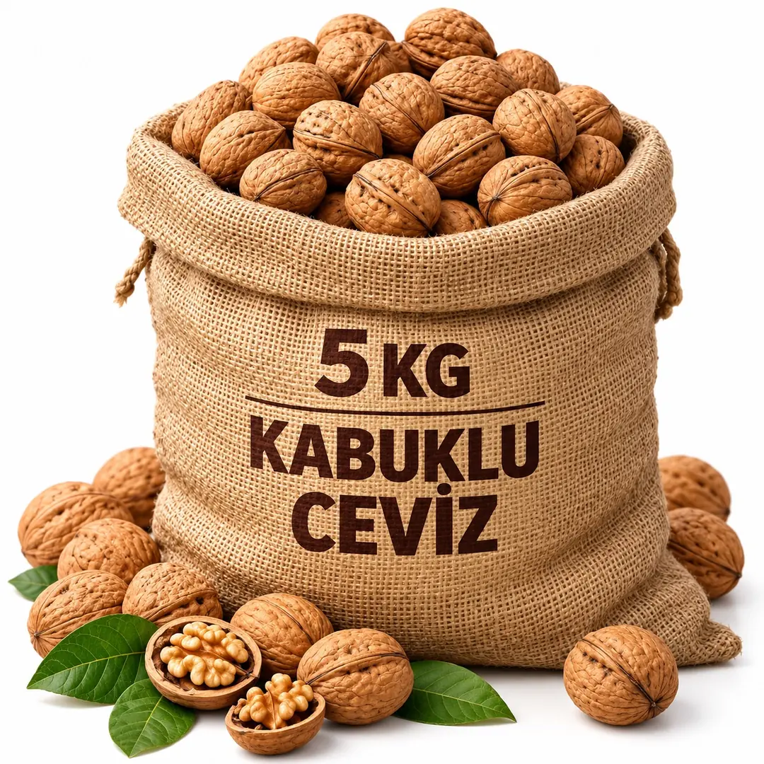 Kabuklu Ceviz 5 KG (Yeni Mahsül)