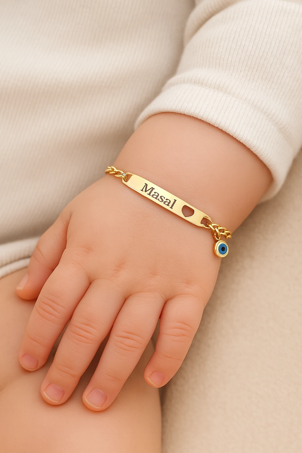 İsimli Bebek Bilekliği  🧿 