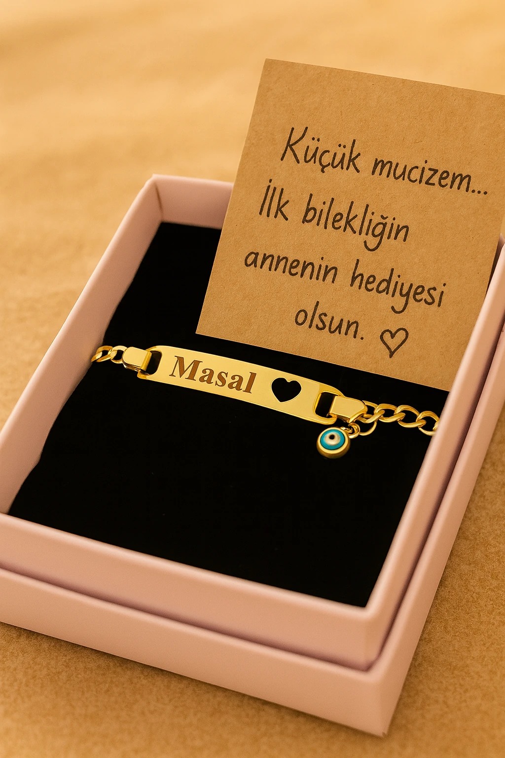 İsimli Bebek Bilekliği  🧿 