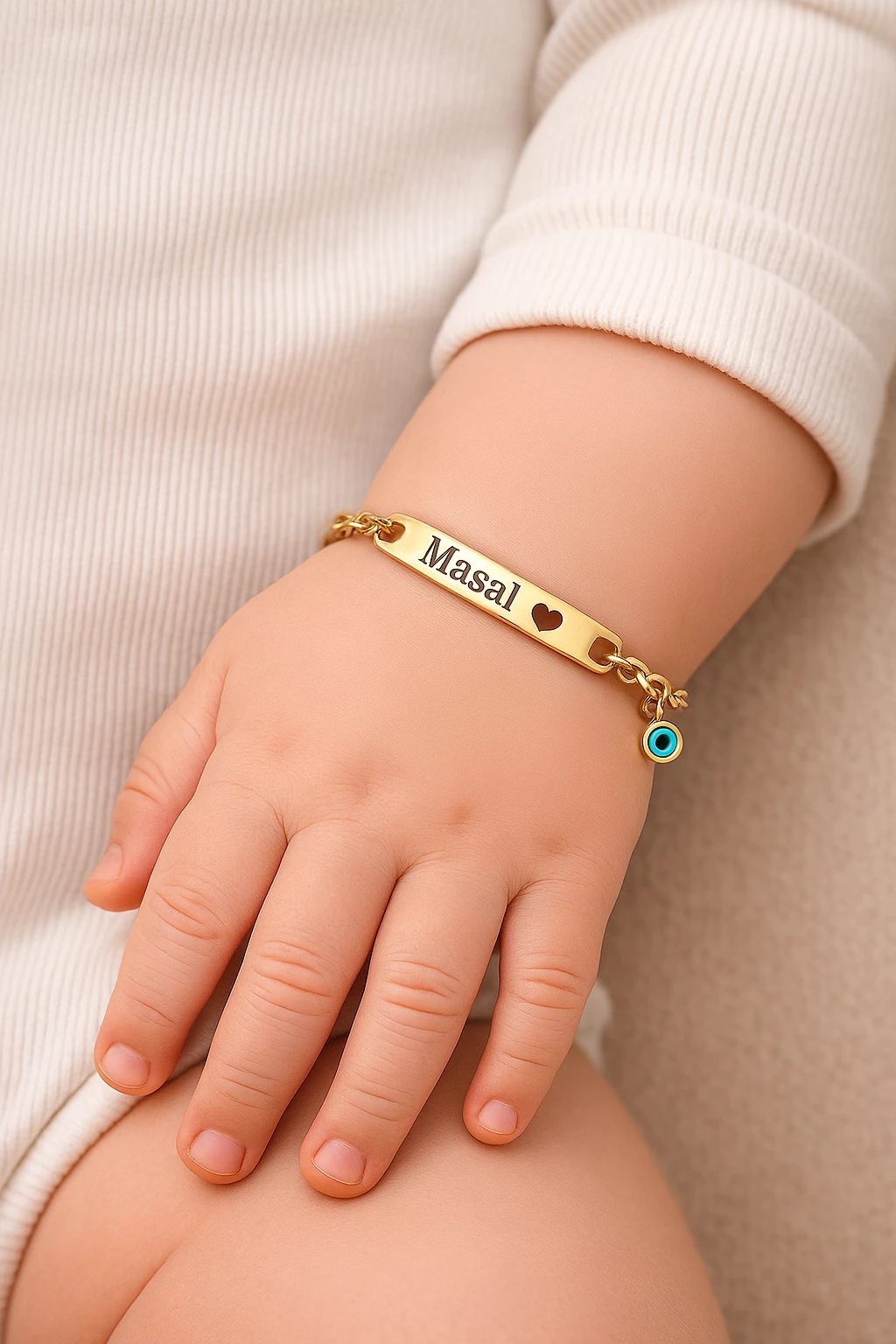 İsimli Bebek Bilekliği  🧿 