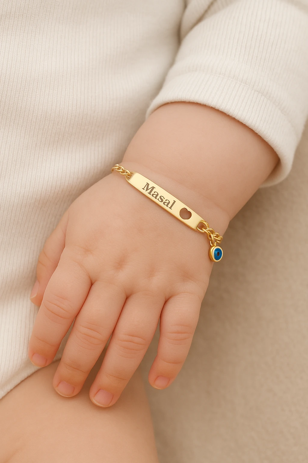 İsimli Bebek Bilekliği  🧿 