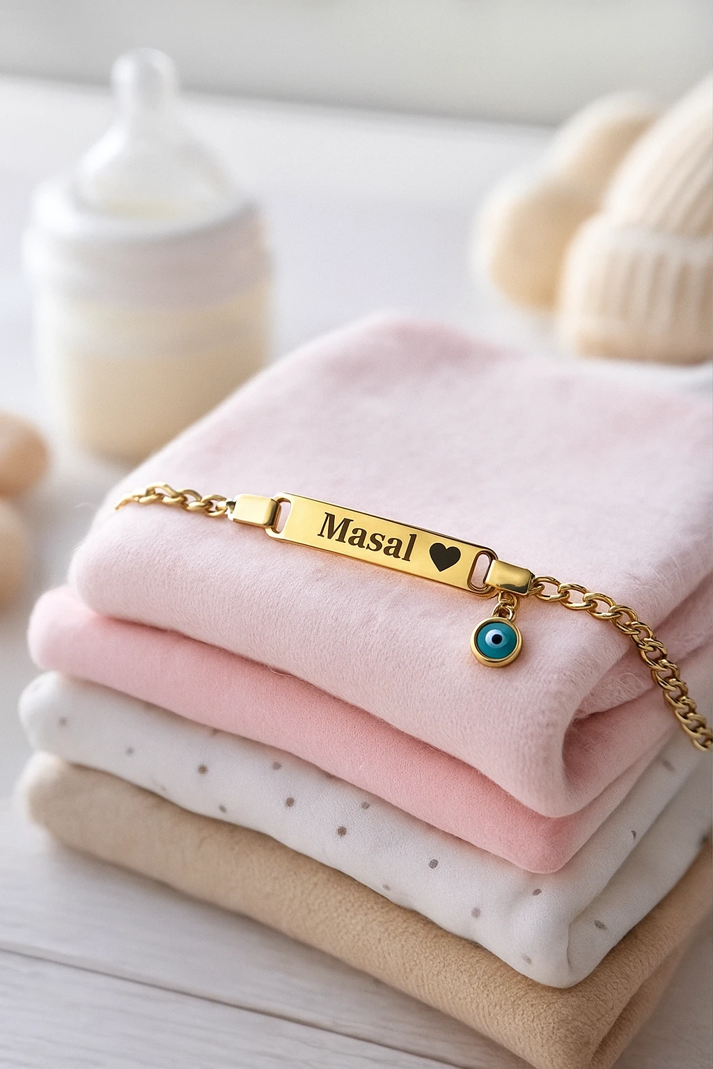 İsimli Bebek Bilekliği  🧿 