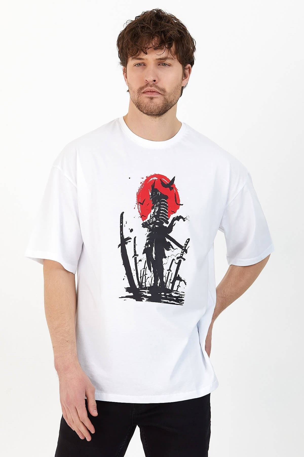 Over size japan anime t-shirt