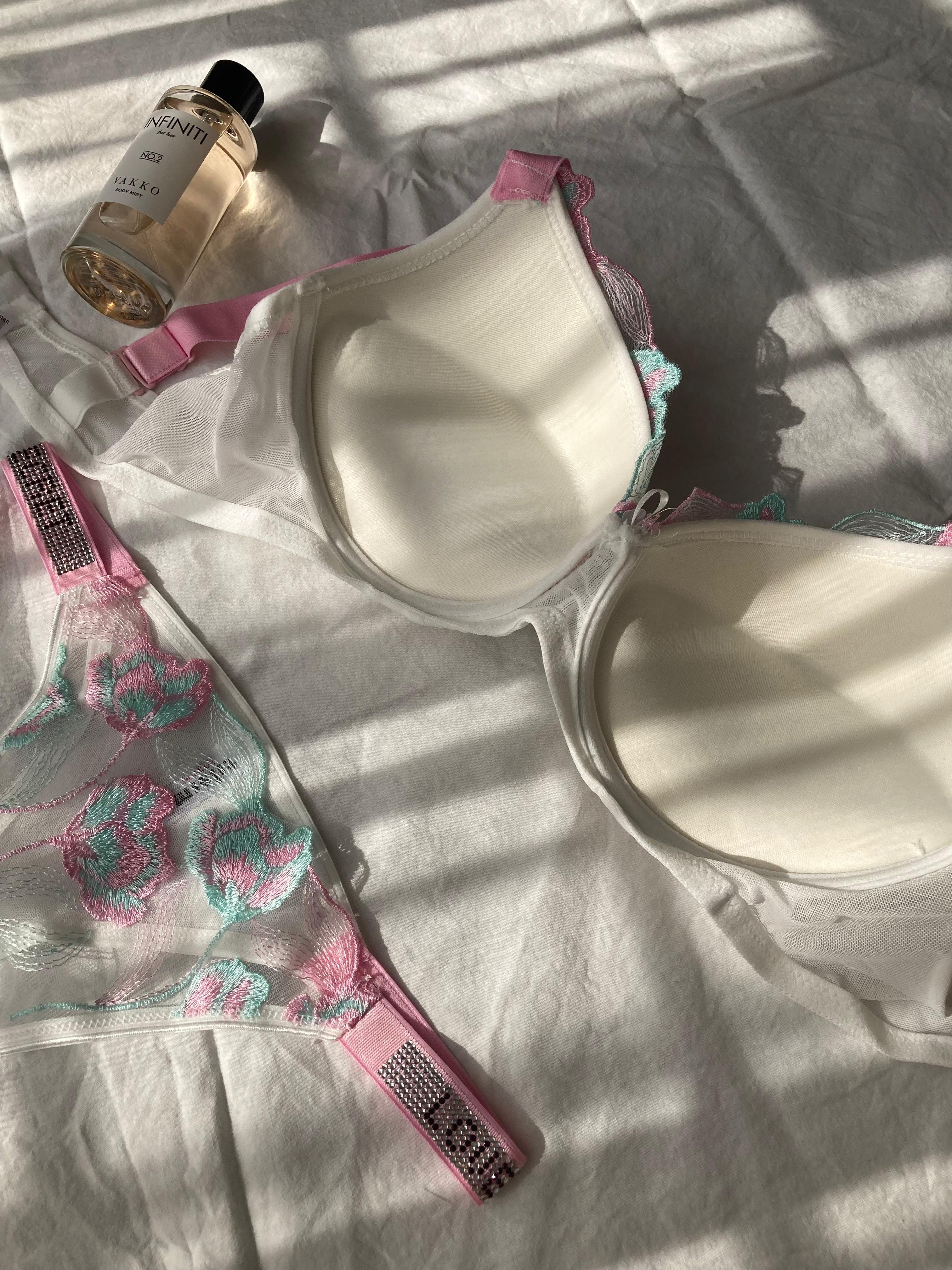 Pembe Fistolu Sütyen Takımı