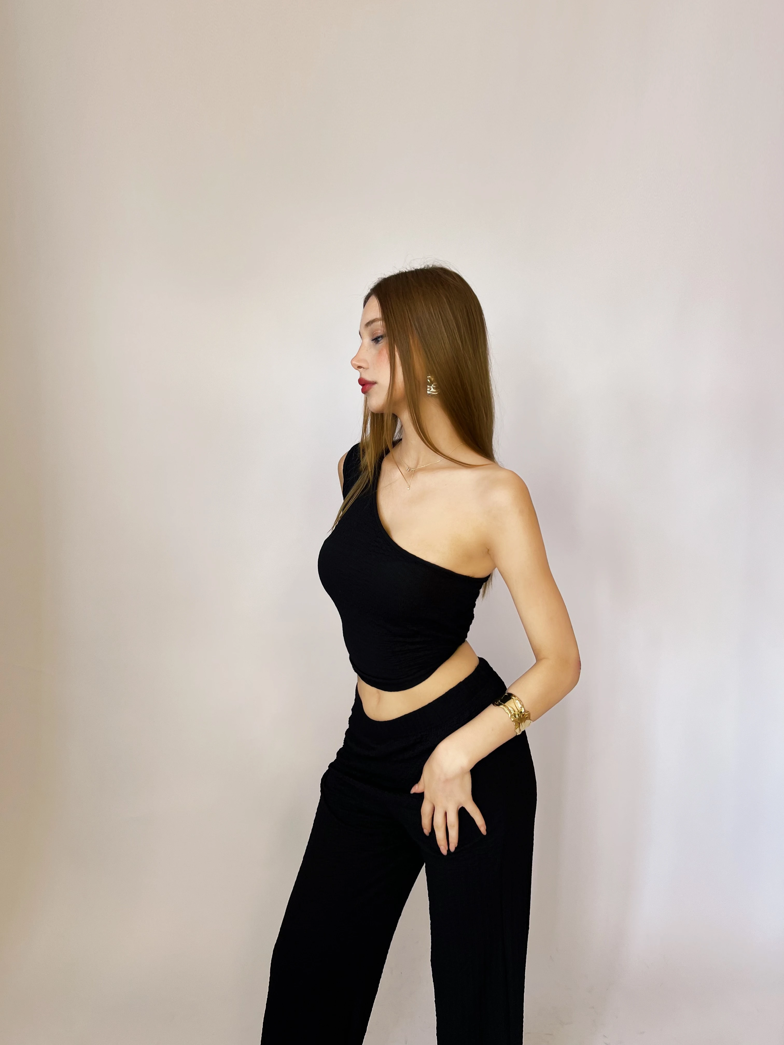 Tek Kol Bürümcül Kumaş İkili Takım 