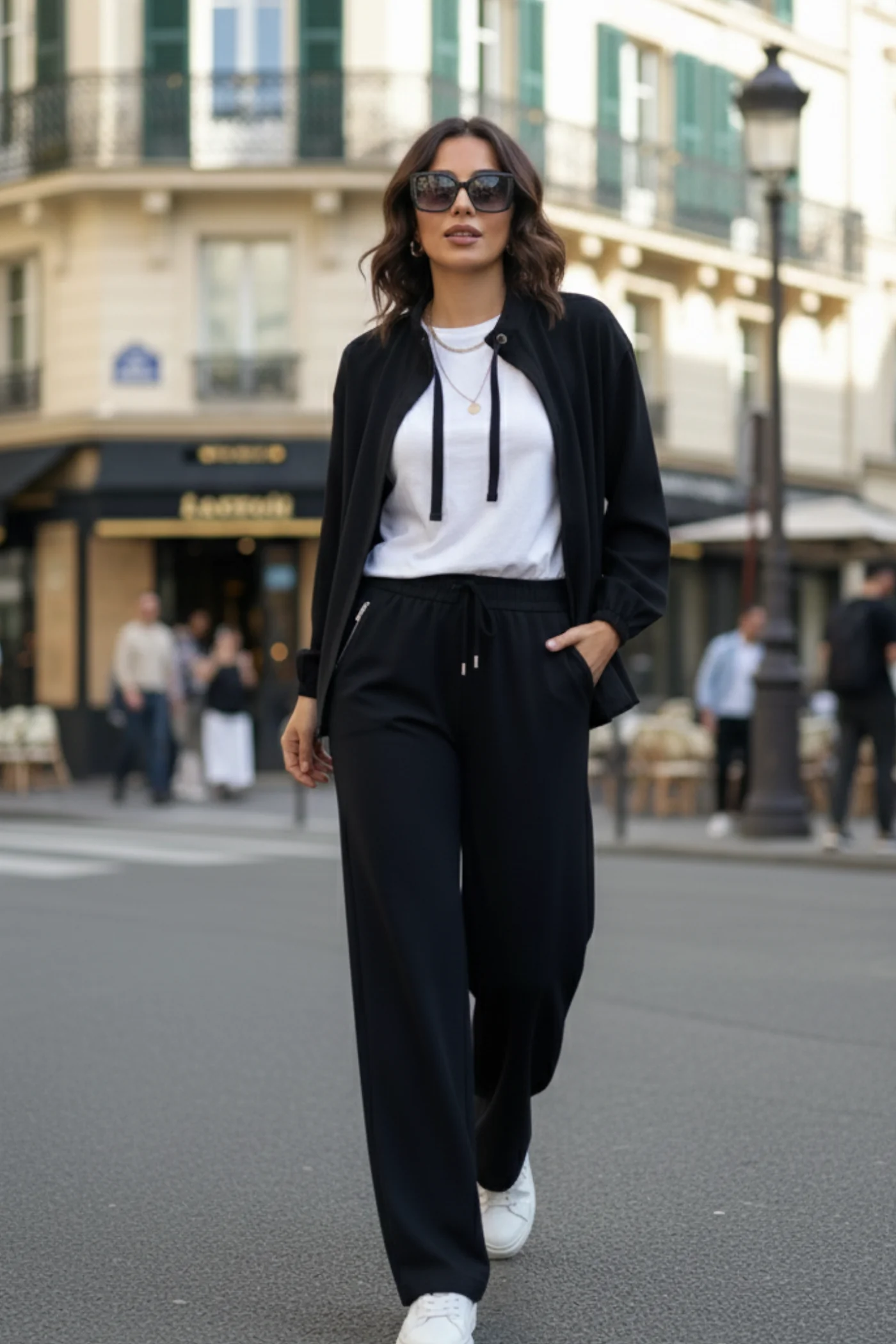 Cepleri Fermuar Detaylı Takım