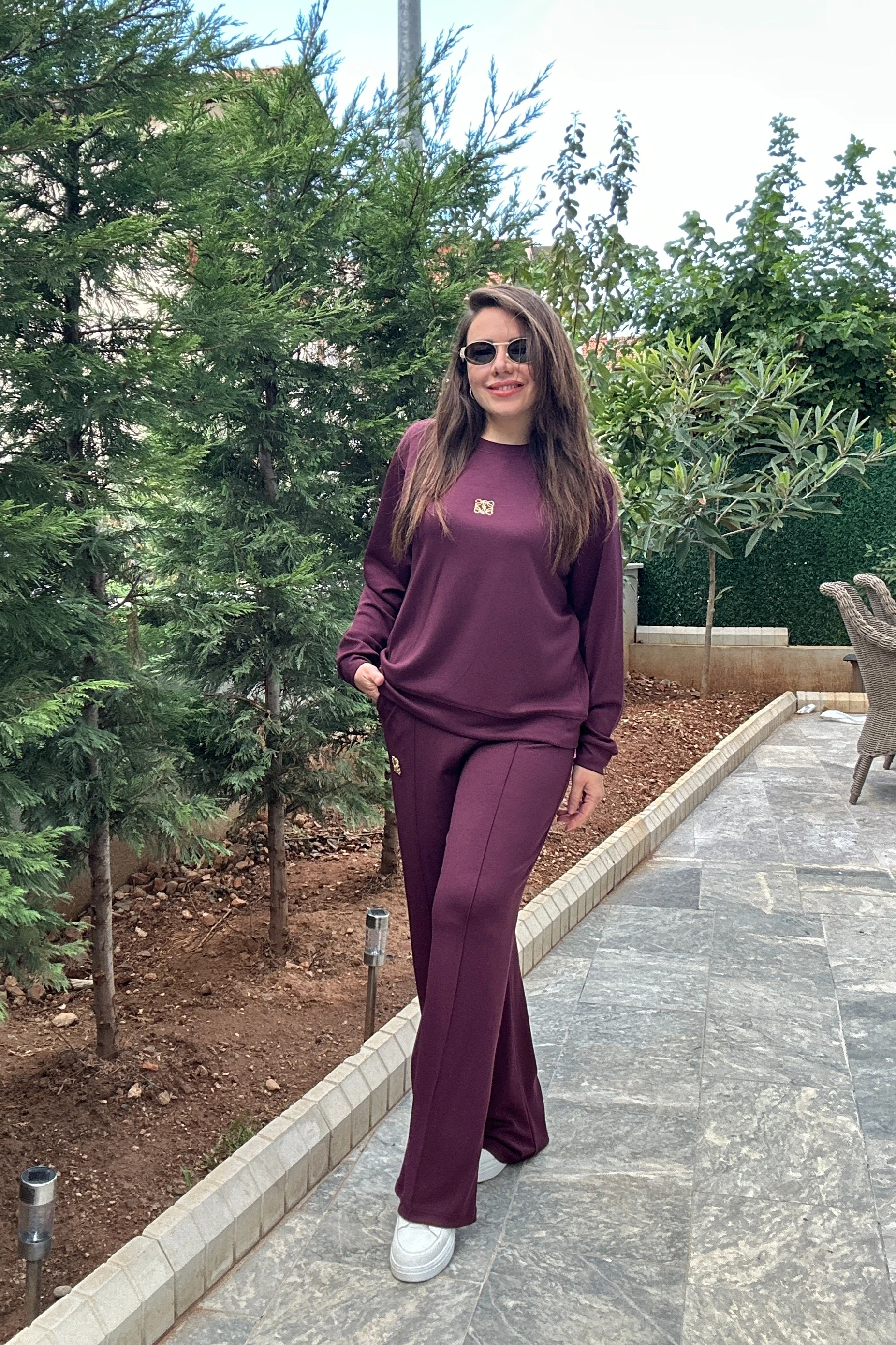 Önü Metal Aksesuarlı Takım