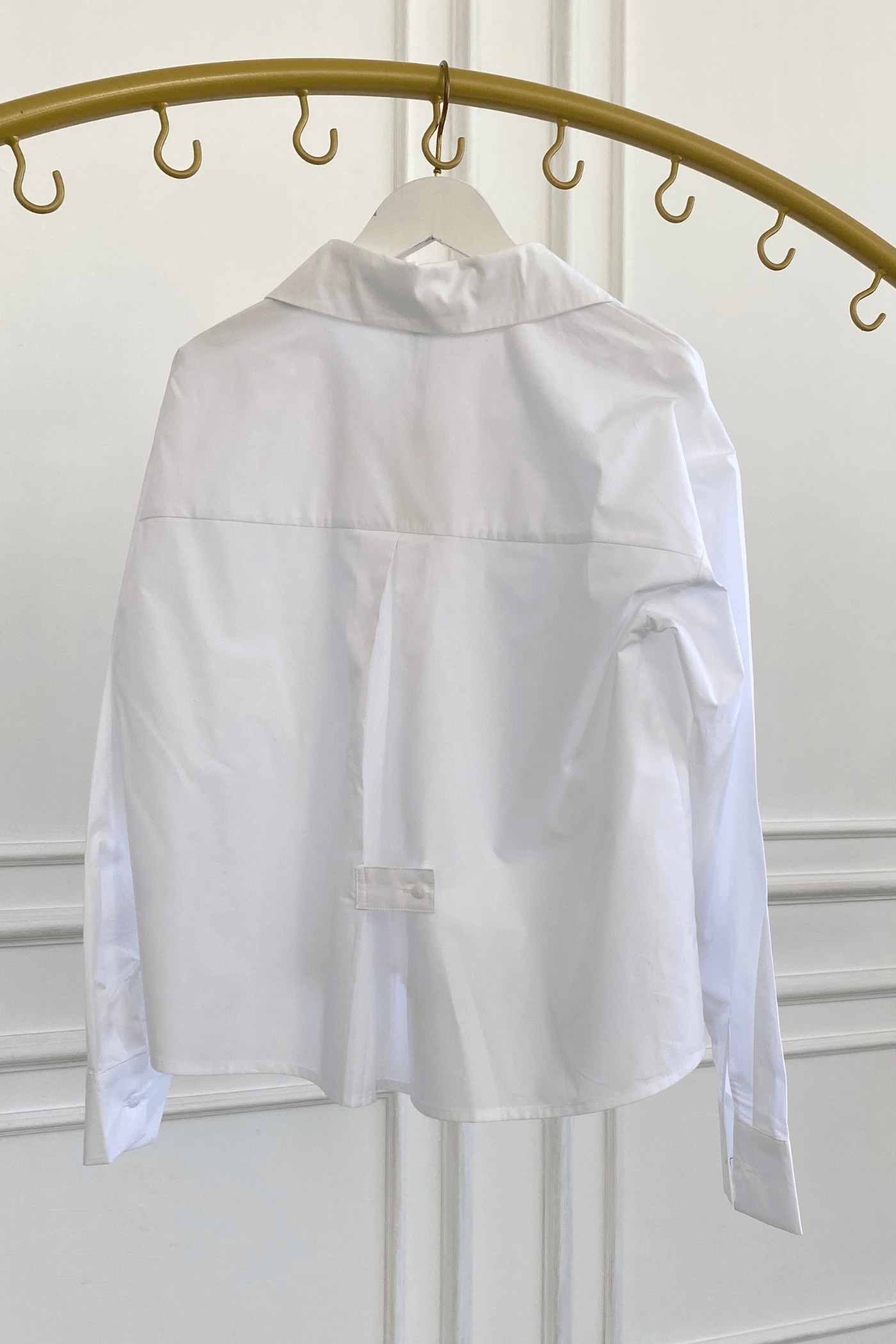 Gizli Düğme Detaylı Pamuk Gömlek