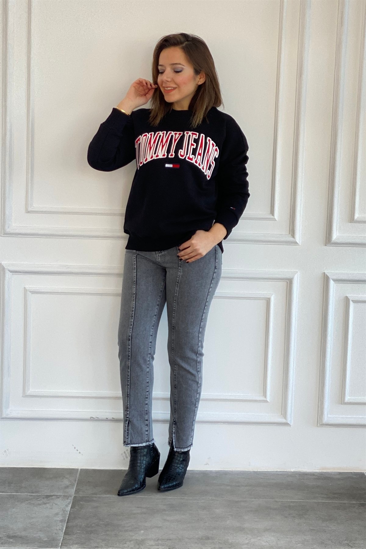 TH Jeans Baskılı Sweat