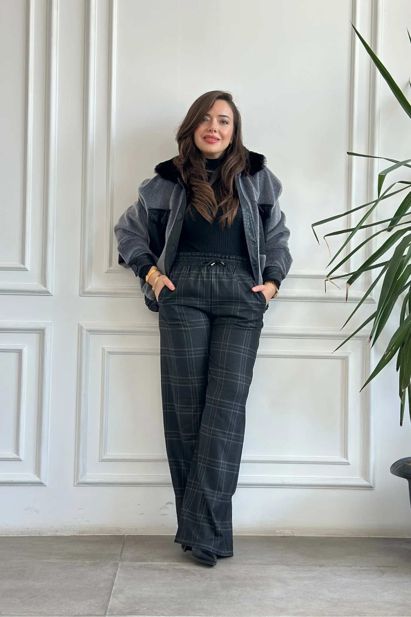 Timsah Derili Posta Cepli Bomber Mont - Gri