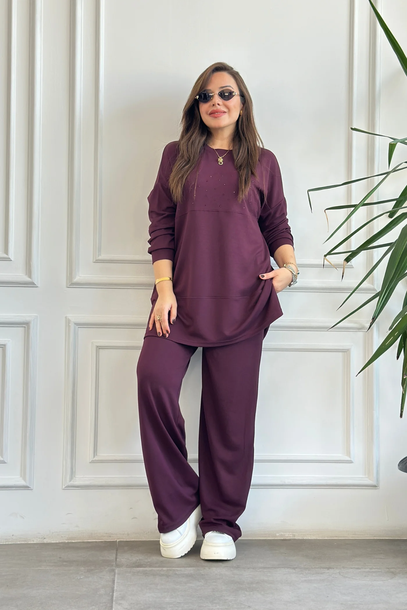 Önü Taş Detaylı Takım - MURDUM