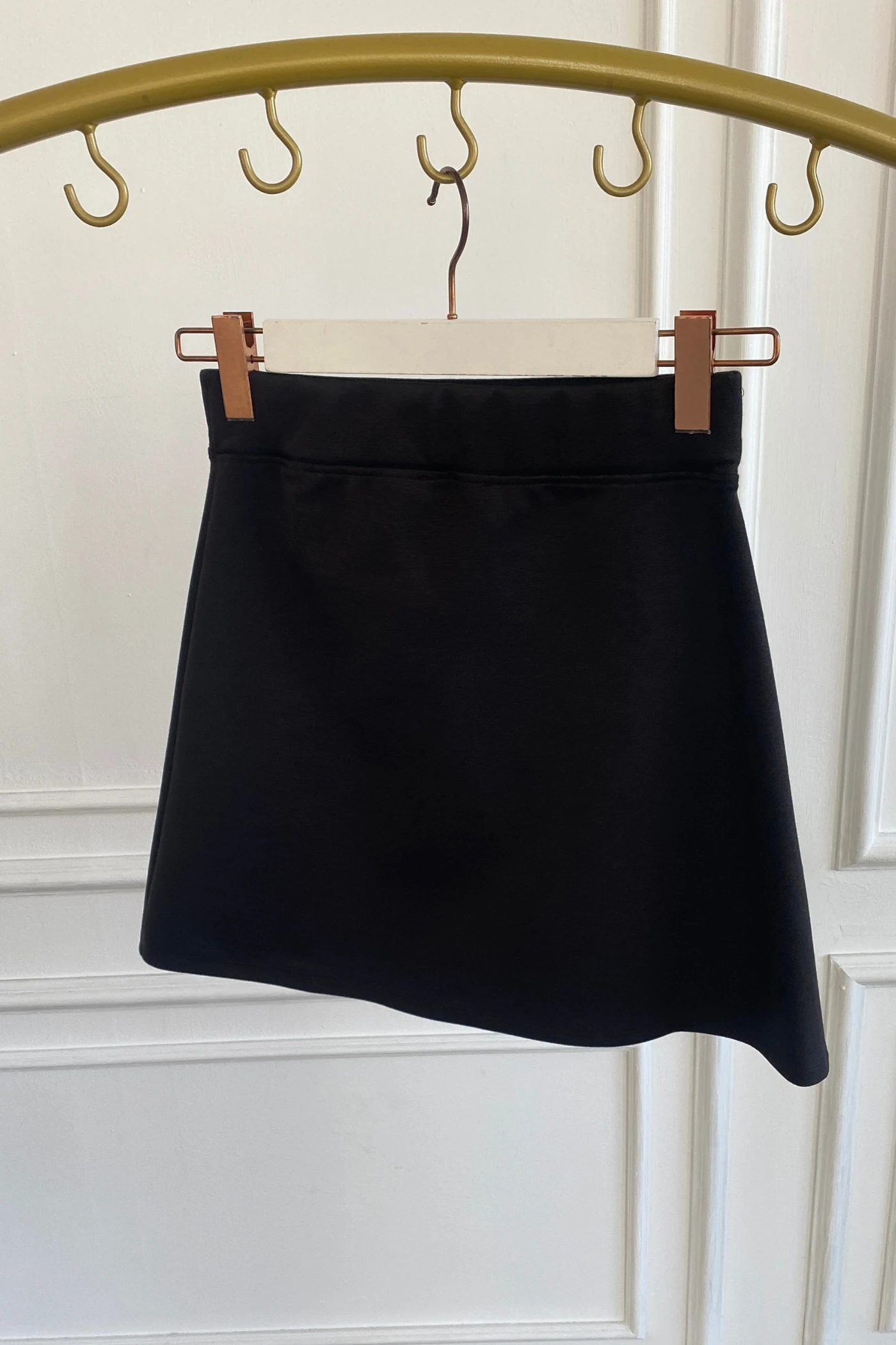 Çan Çelik Örme Etek - KAHVERENGI