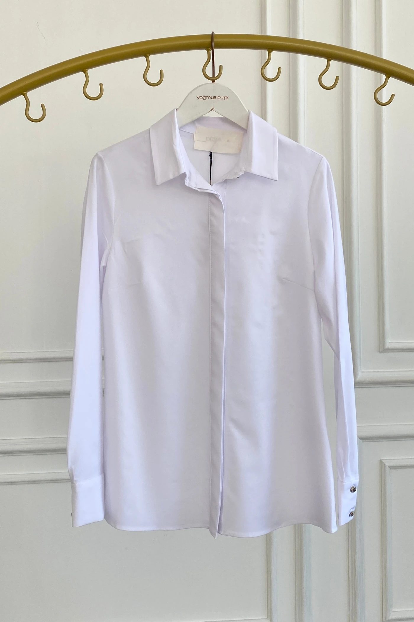 Klasik Poplin Pamuk Gömlek