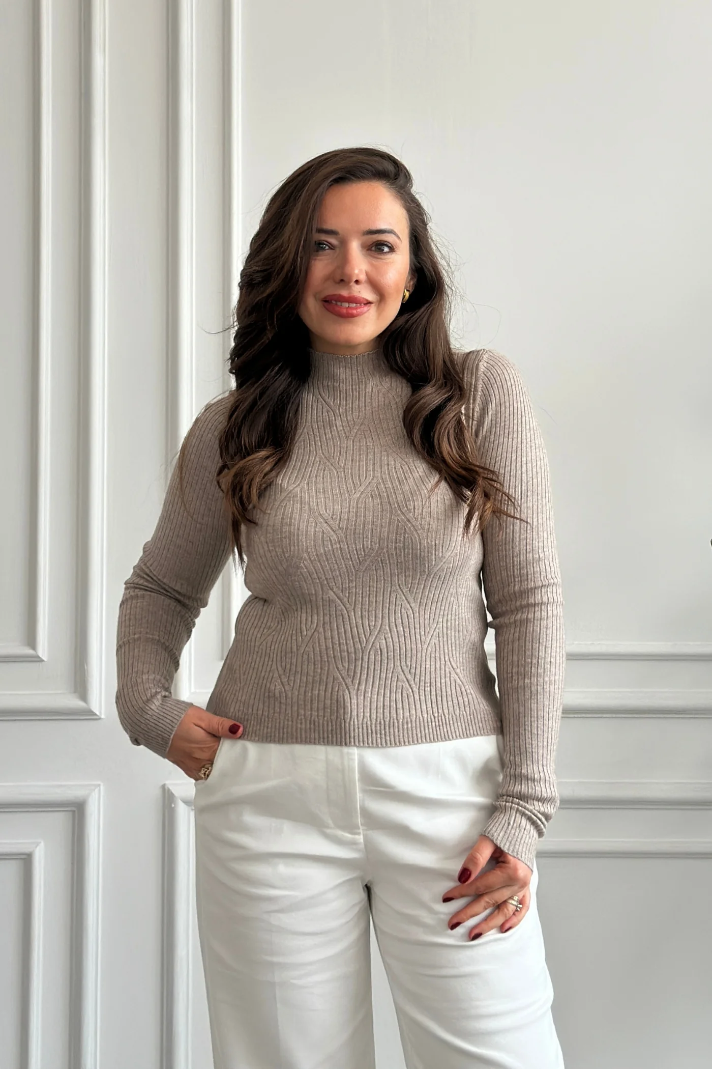 Yarım Balıkçı Fitilli Triko - VIZON