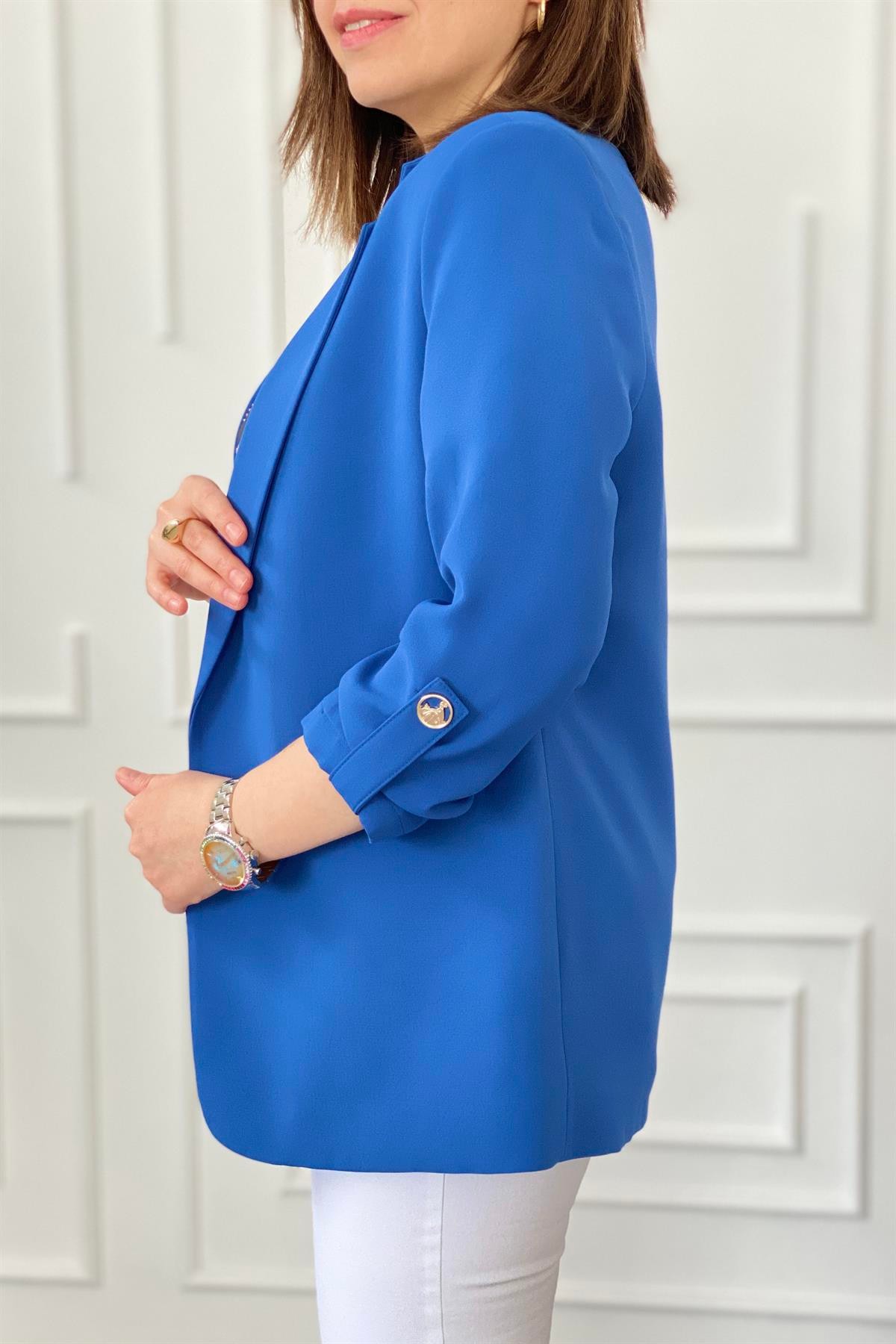 Kol Apoletli Blazer Ceket