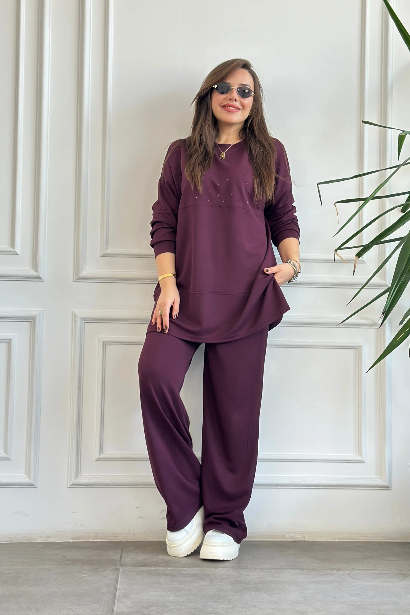 Önü Taş Detaylı Takım - MURDUM