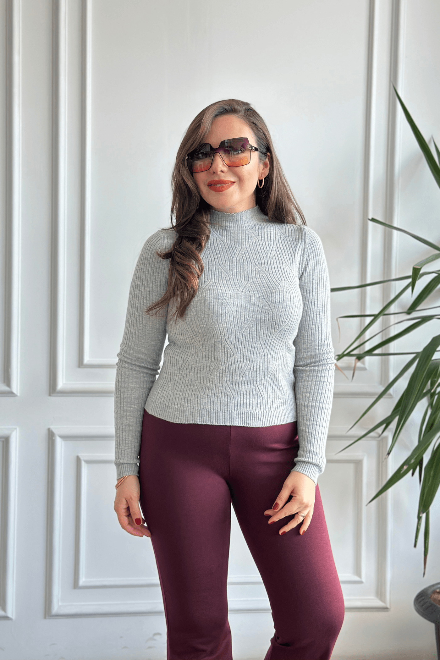 Yarım Balıkçı Fitilli Triko