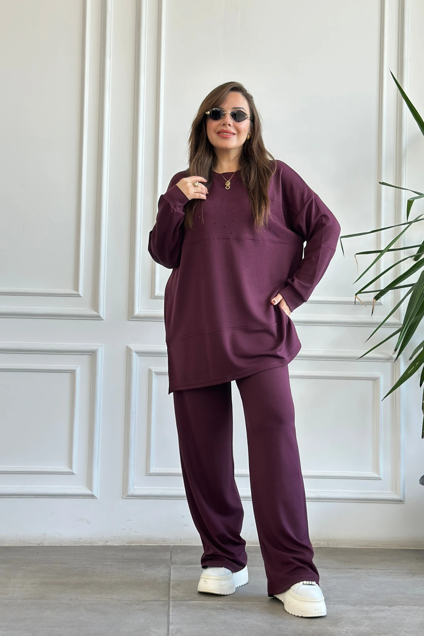 Önü Taş Detaylı Takım - MURDUM