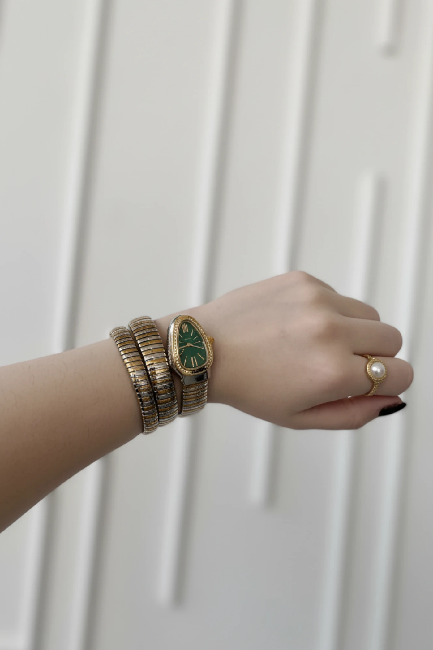 GÜMÜŞ GOLD (İÇİ YEŞİL )