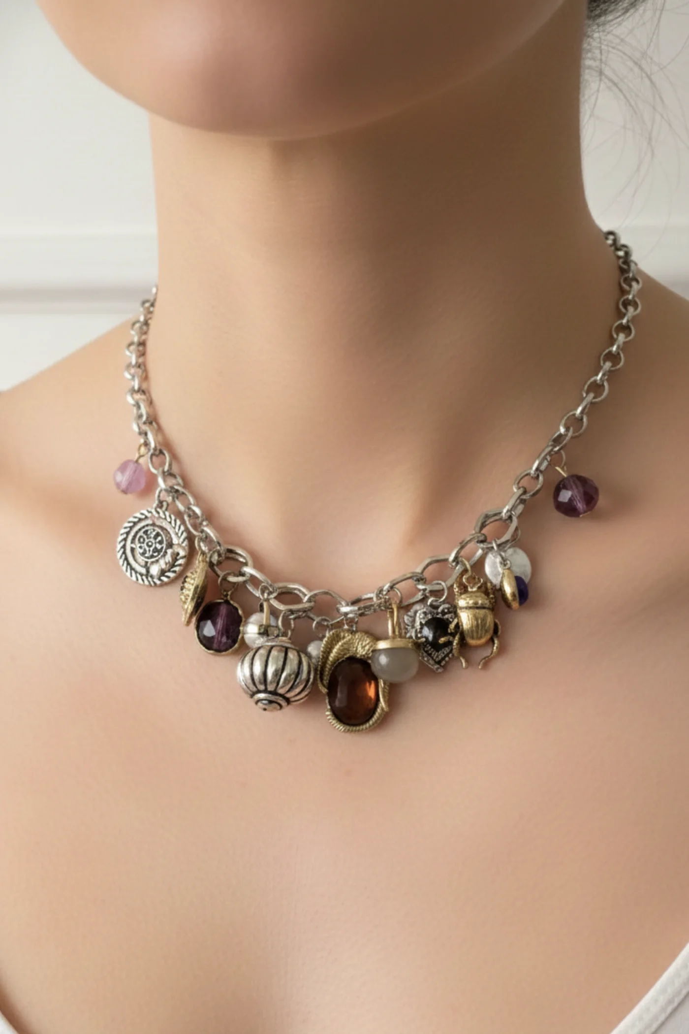 KLY64 Zra Tasarım Charm Kolye 