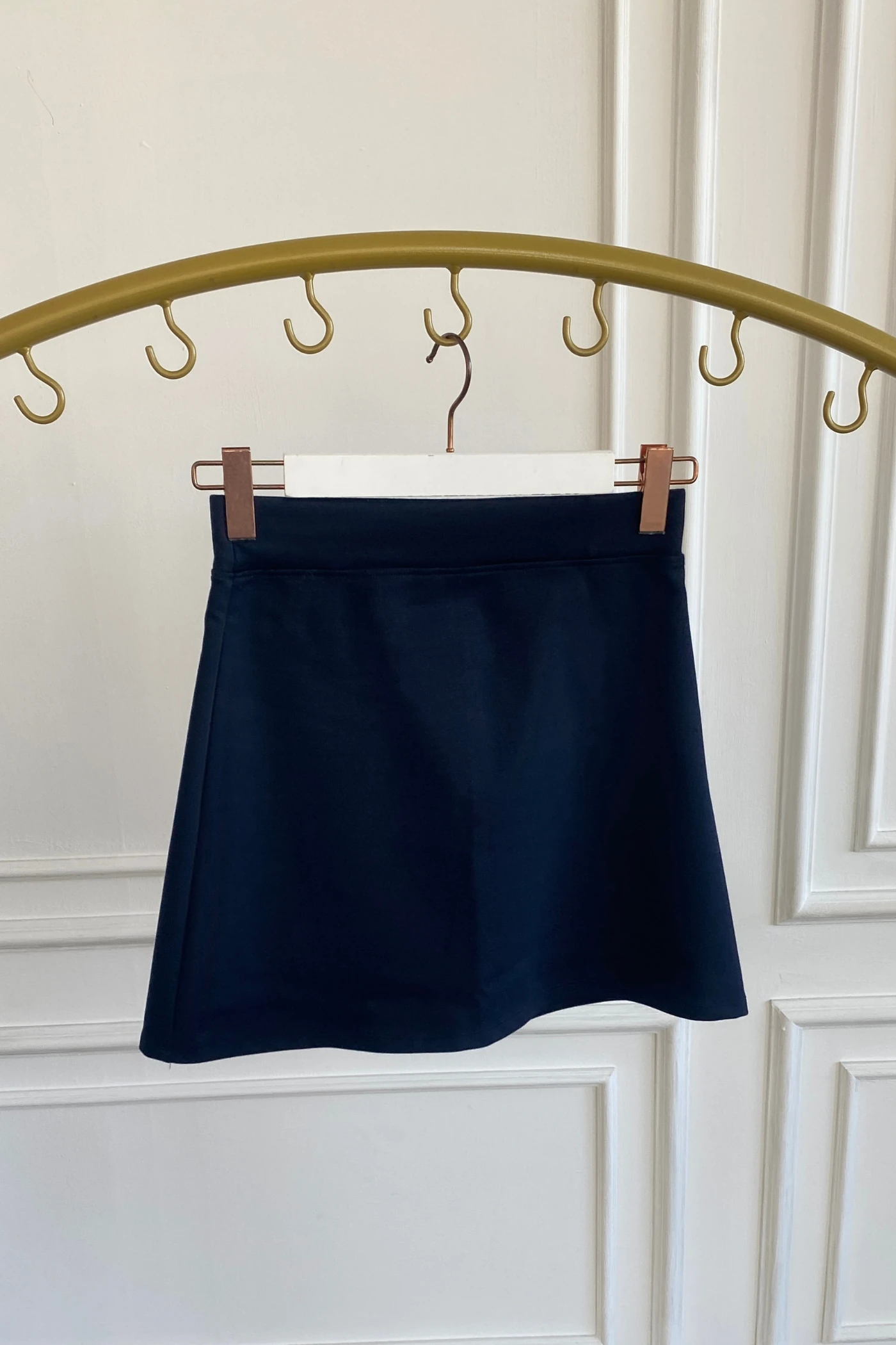 Çan Çelik Örme Etek - LACIVERT