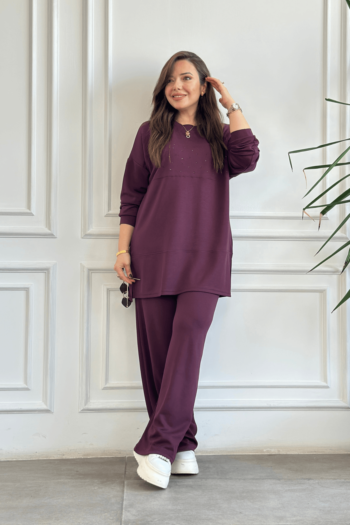 Önü Taş Detaylı Takım - MURDUM