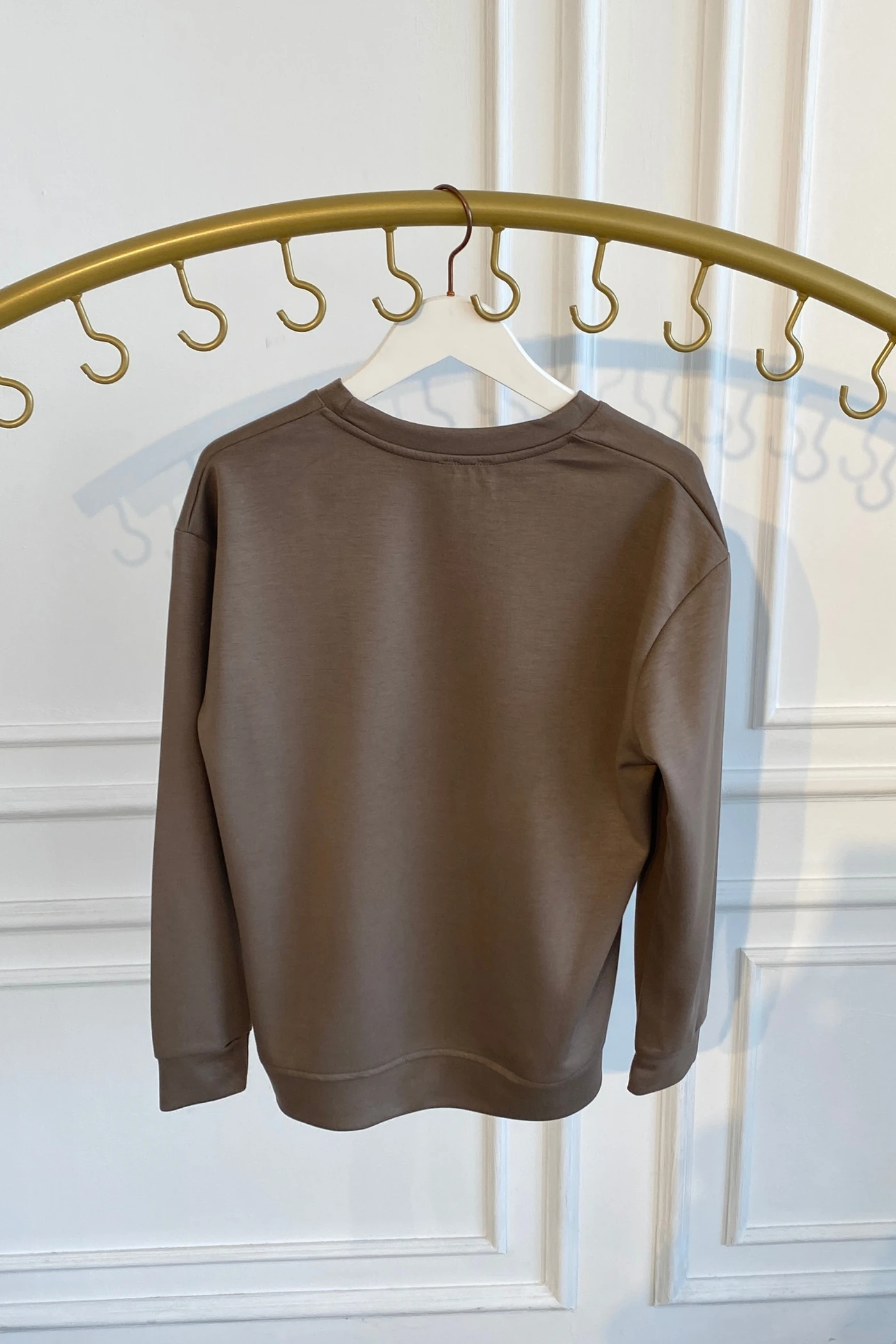 Önü Kuş Baskılı Sweat  - VIZON