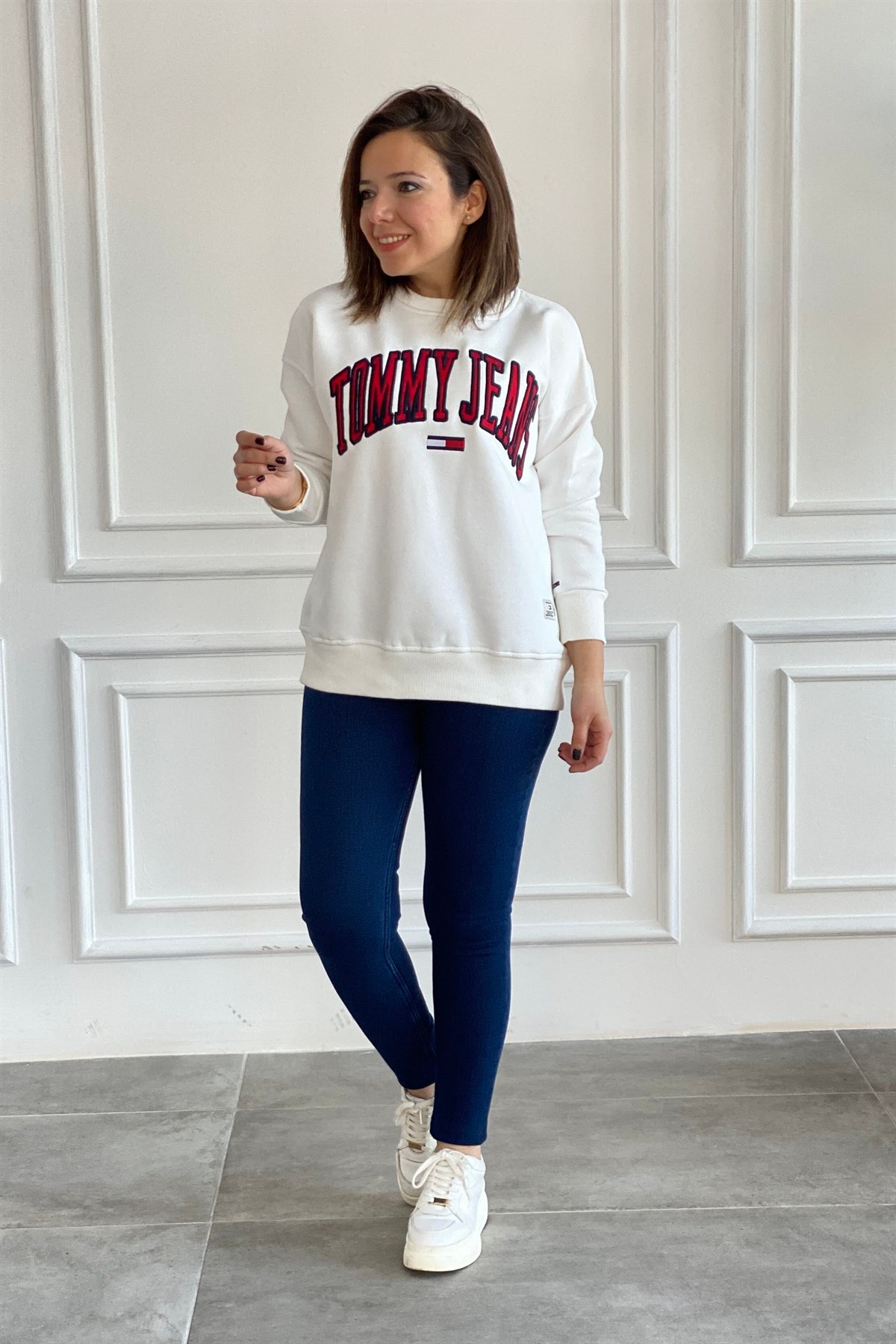 TH Jeans Baskılı Sweat