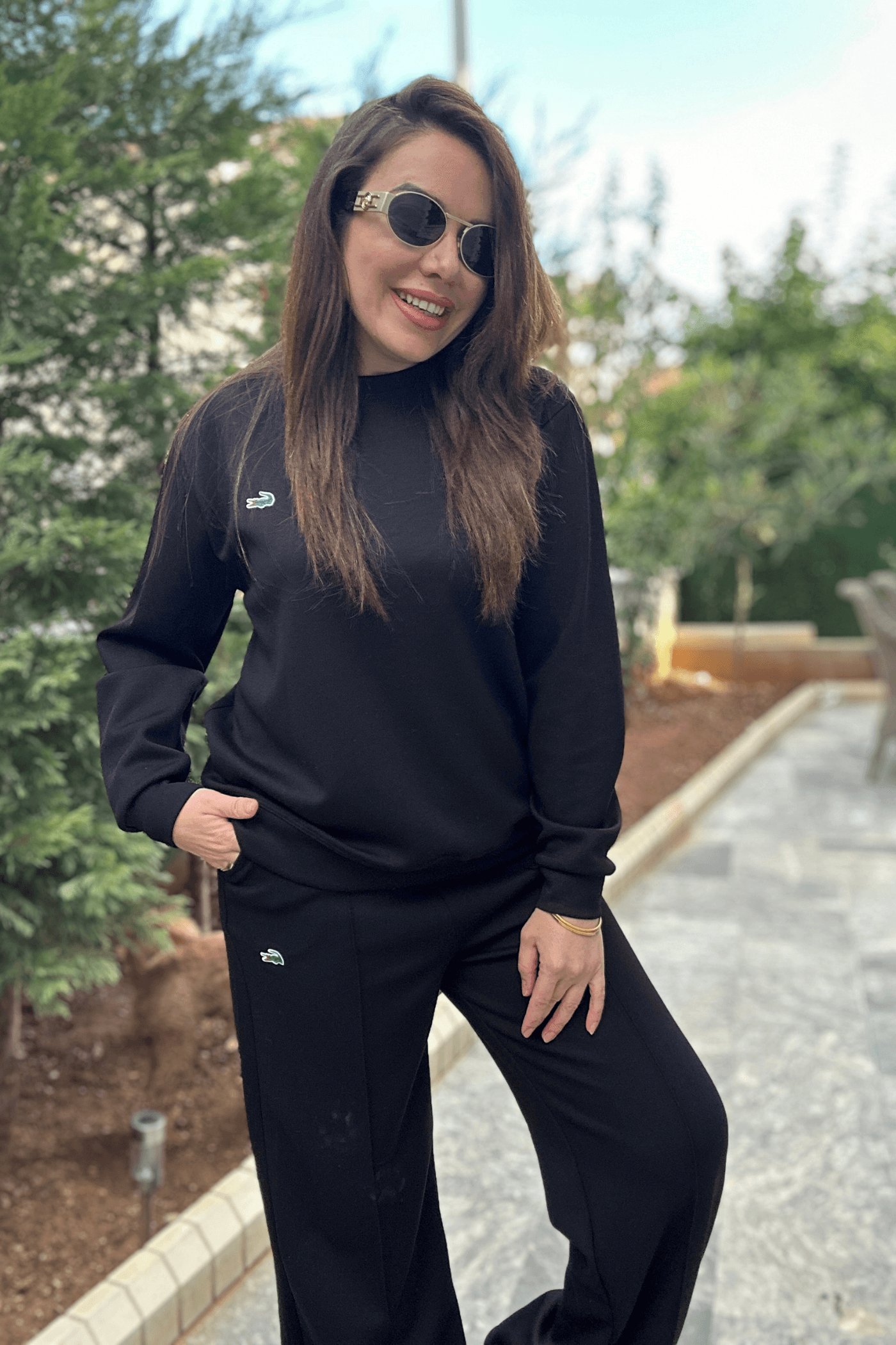 Pantolonu Nervür Dikişli Düz Takım