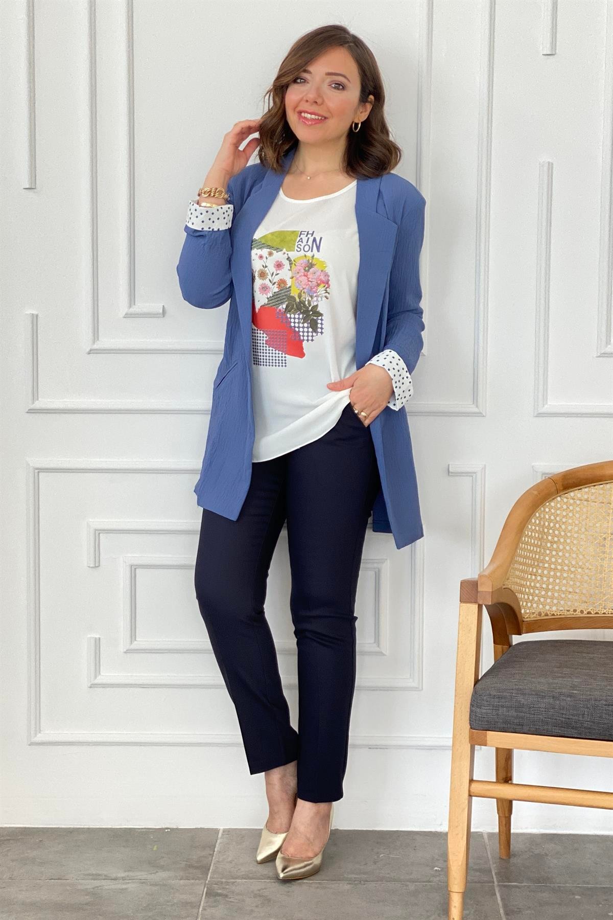 Fashion Yazılı İkili Takım