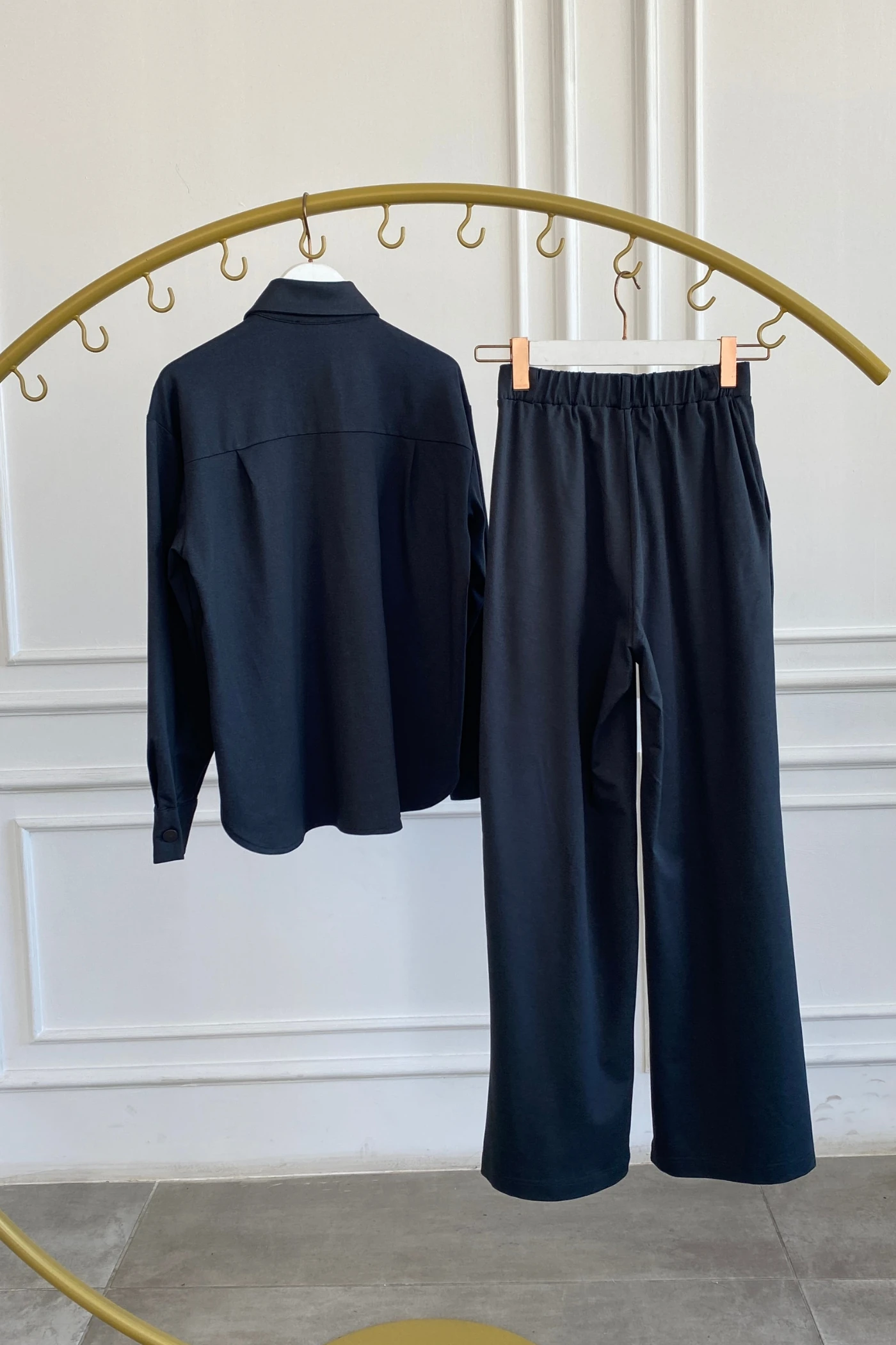 Gömlek Palazzo Pantolon Takım 