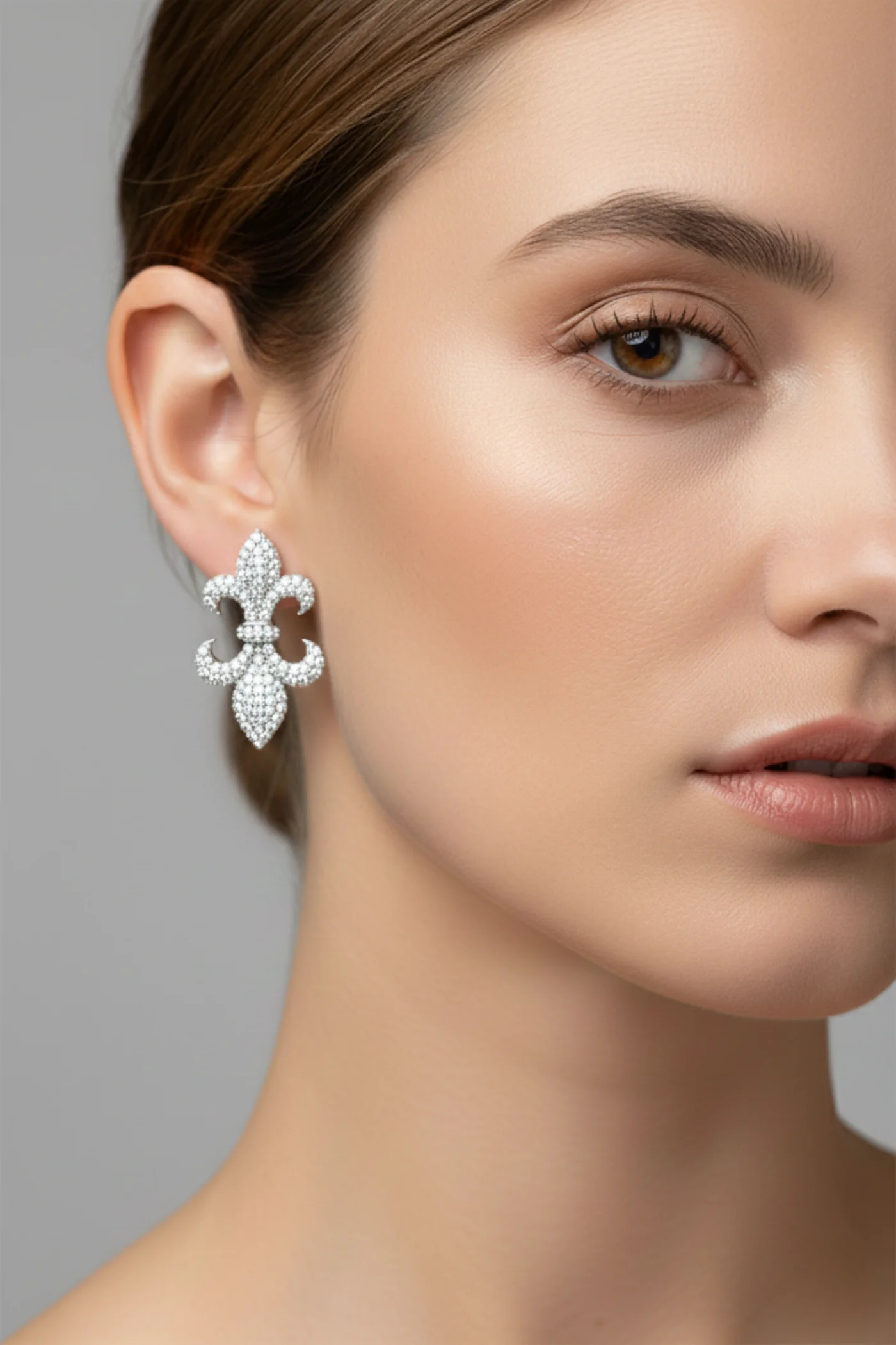 KP05 ÖZEL TASARIM FRANSIZ ZAMBAGI KÜPE 