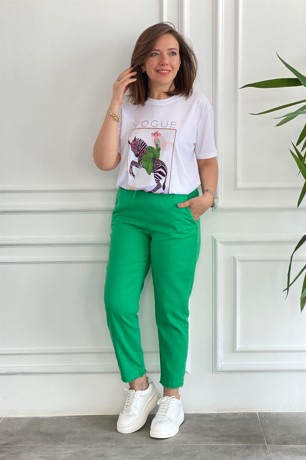 Zebra Desenli T-Shirt