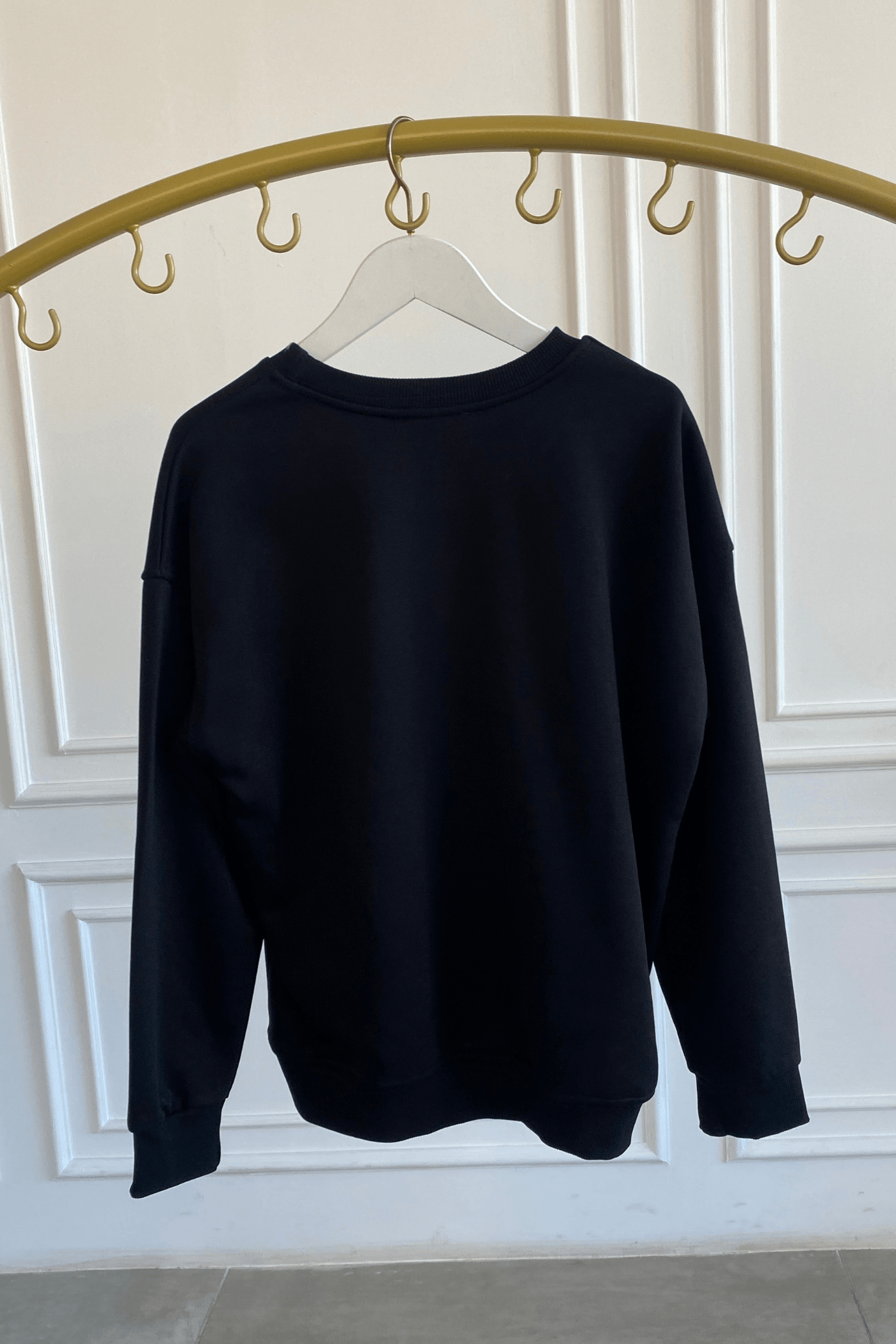 Önü Ayıcık Taş Baskılı Sweat 