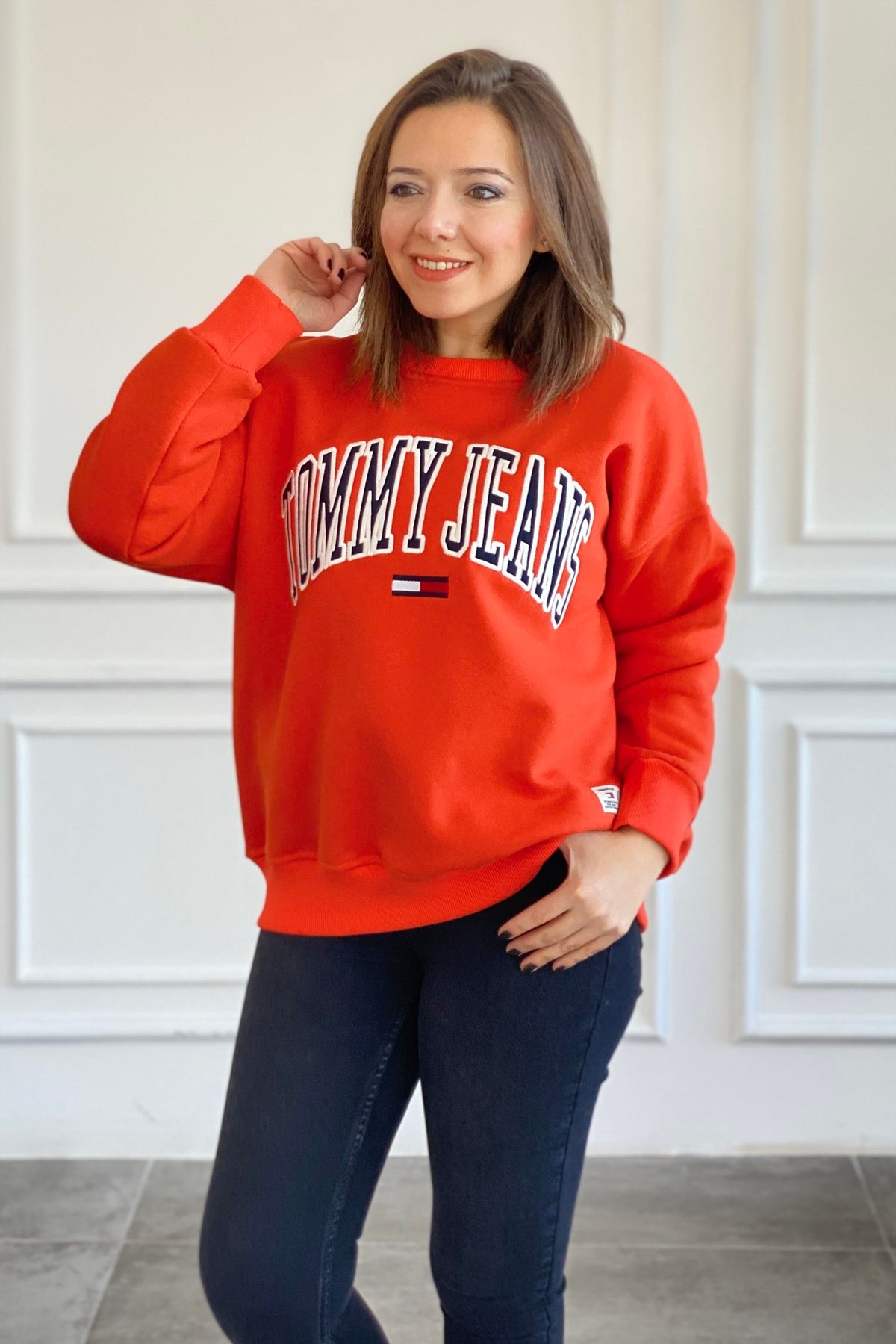 TH Jeans Baskılı Sweat