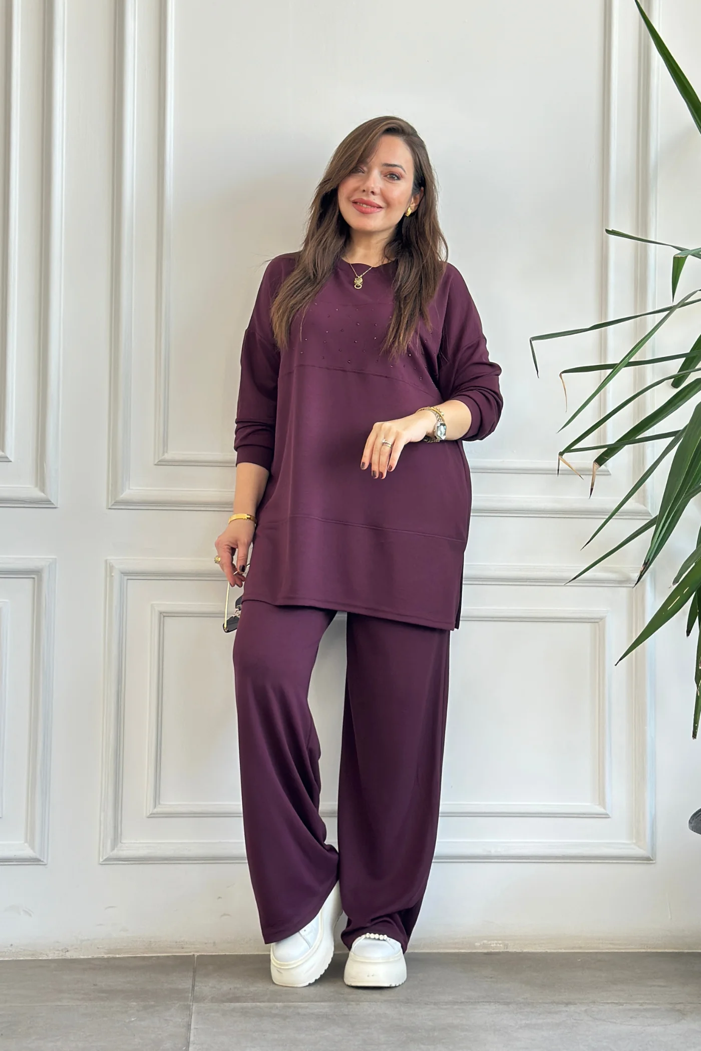 Önü Taş Detaylı Takım - MURDUM