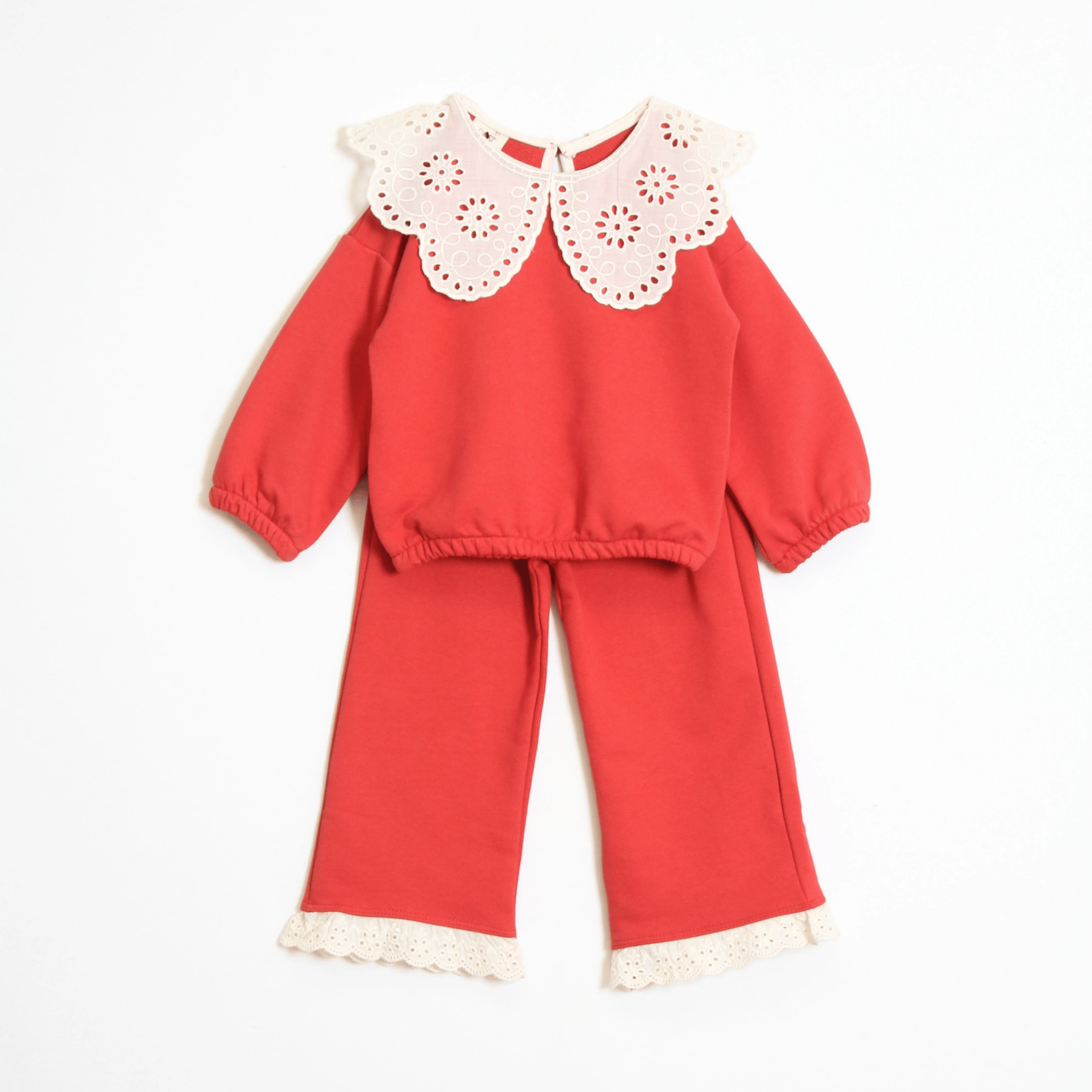 Kız Çocuk Yakalı Takım